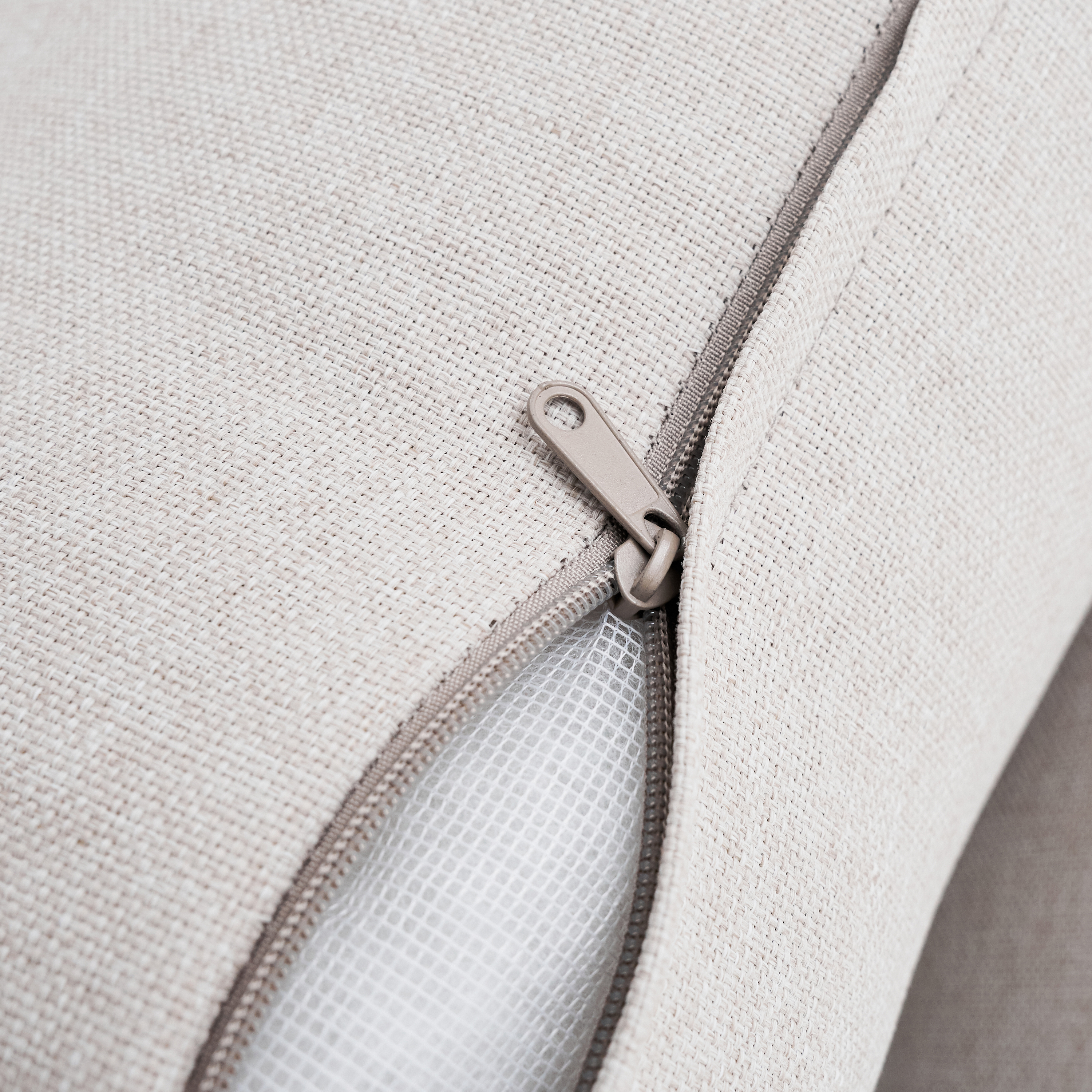 Salotto da giardino Gaia NATERIAL in n/a beige con cuscini in olefina beige per 4 persone - 18