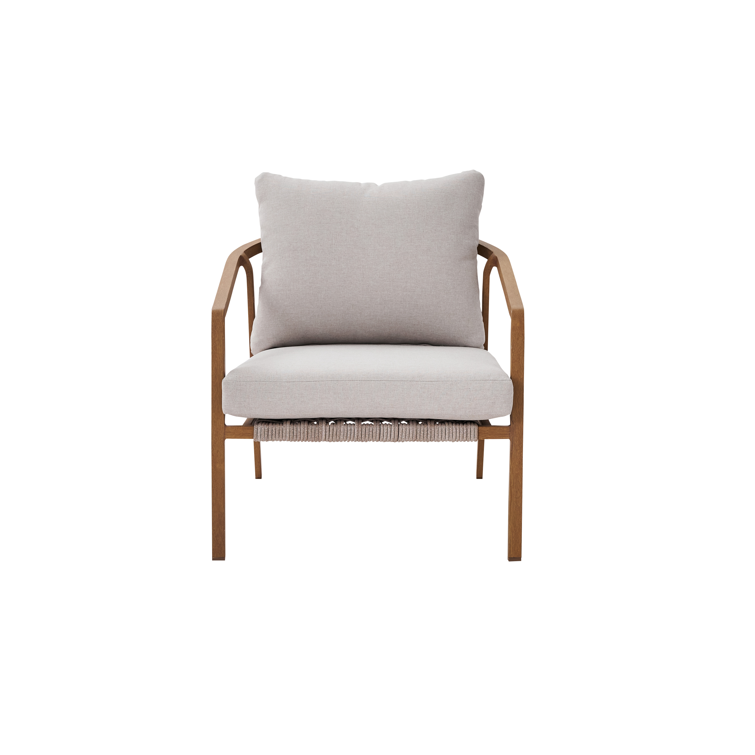 Salotto da giardino Gaia NATERIAL in n/a beige con cuscini in olefina beige per 4 persone - 14