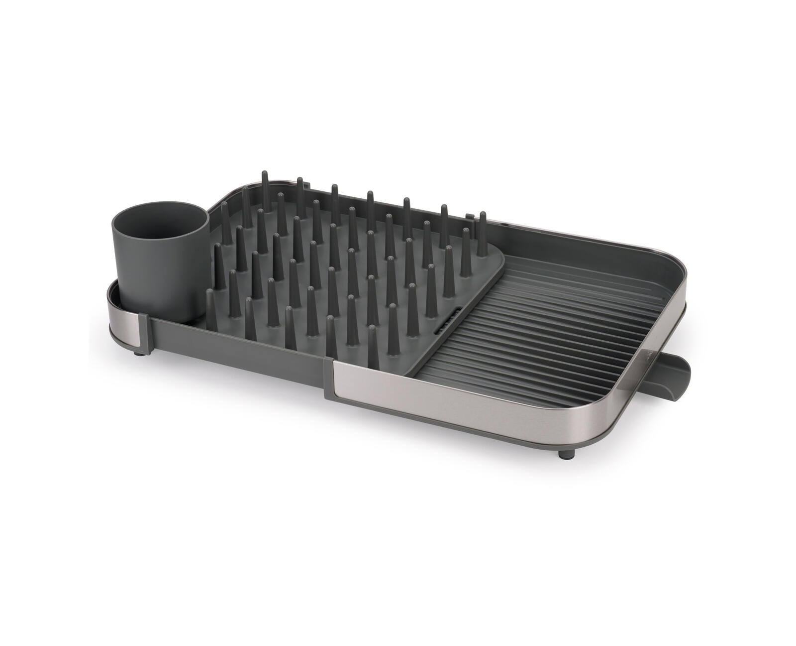 Bandeja escurreplatos extensible duo joseph & joseph de 35x14.7x38.7cm
