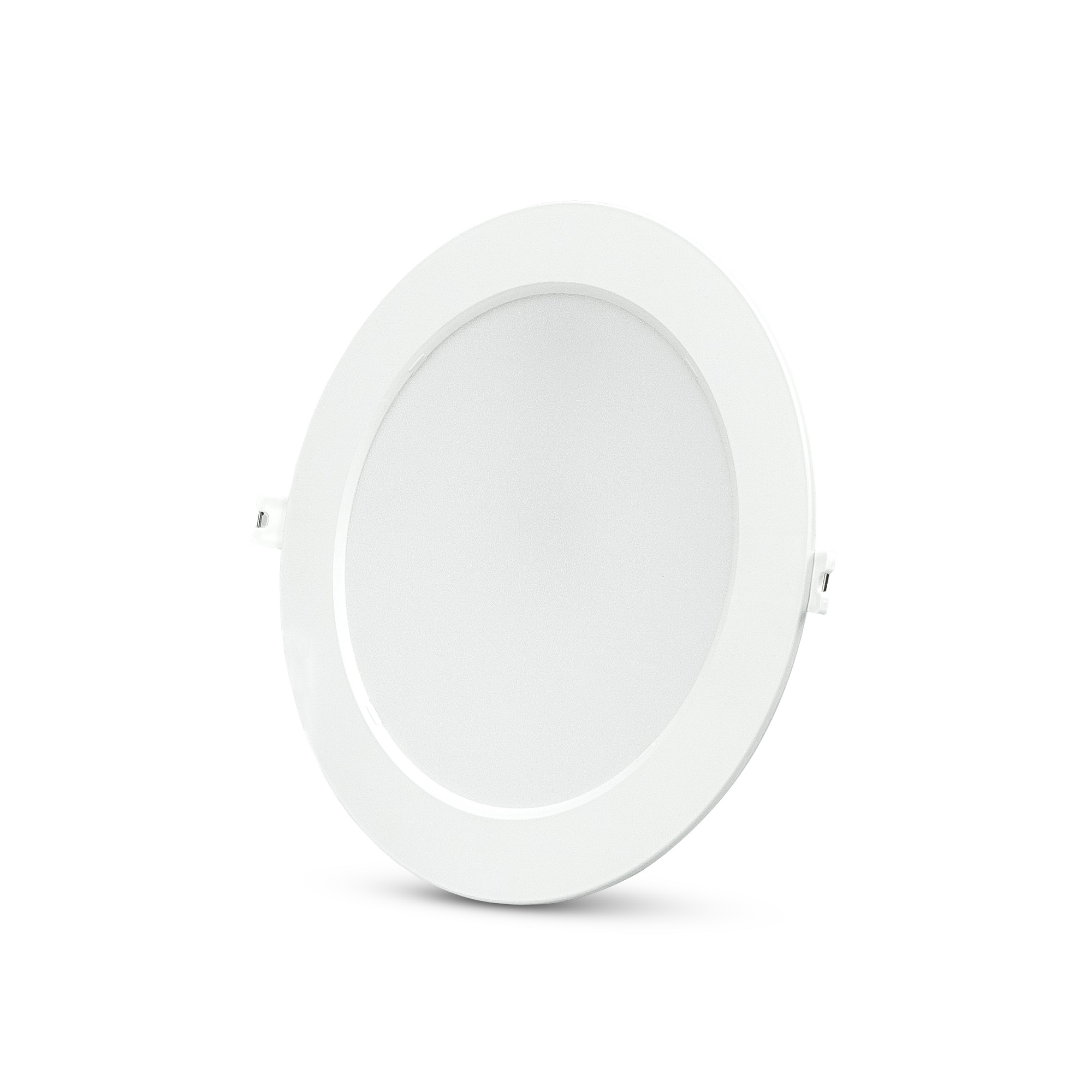 Pack de 4 focos downlight led redondo blanco 6500 lm blanco neutro