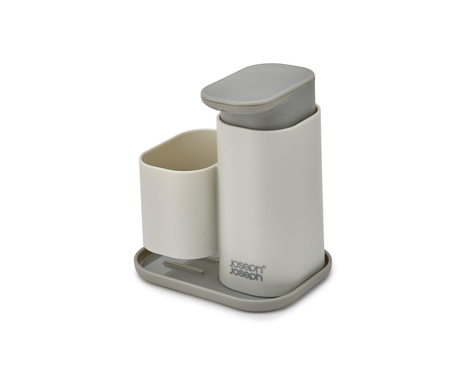 Distributeur de savon avec porte-éponge Duo gris JOSEPH & JOSEPH - 4