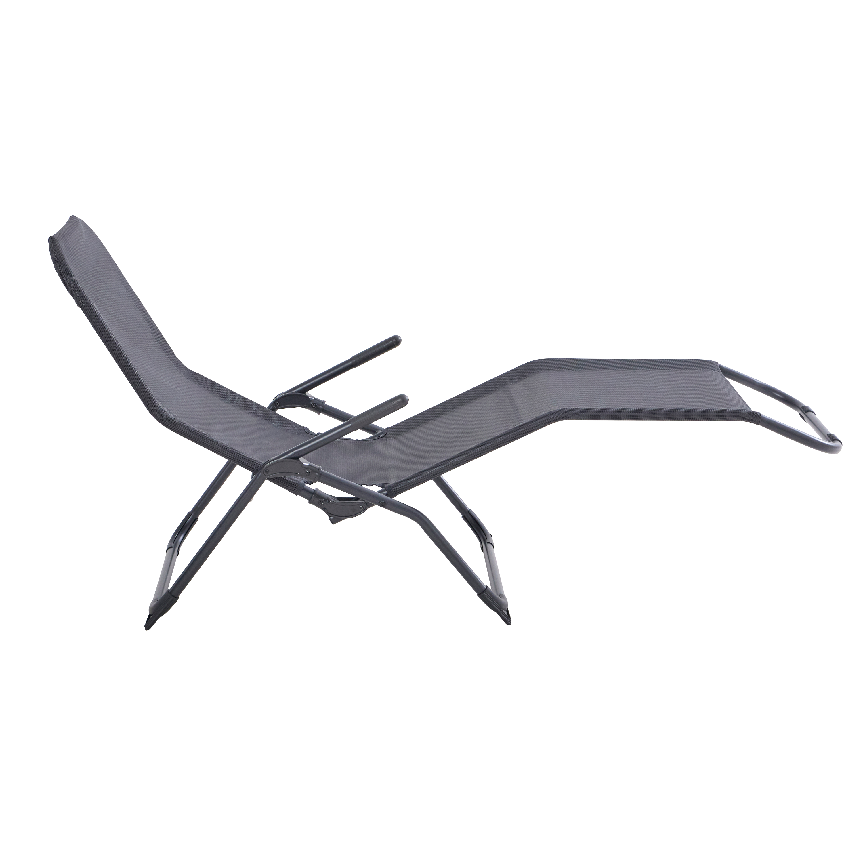 Bain de soleil Kroma 2 positions gris clair - 2