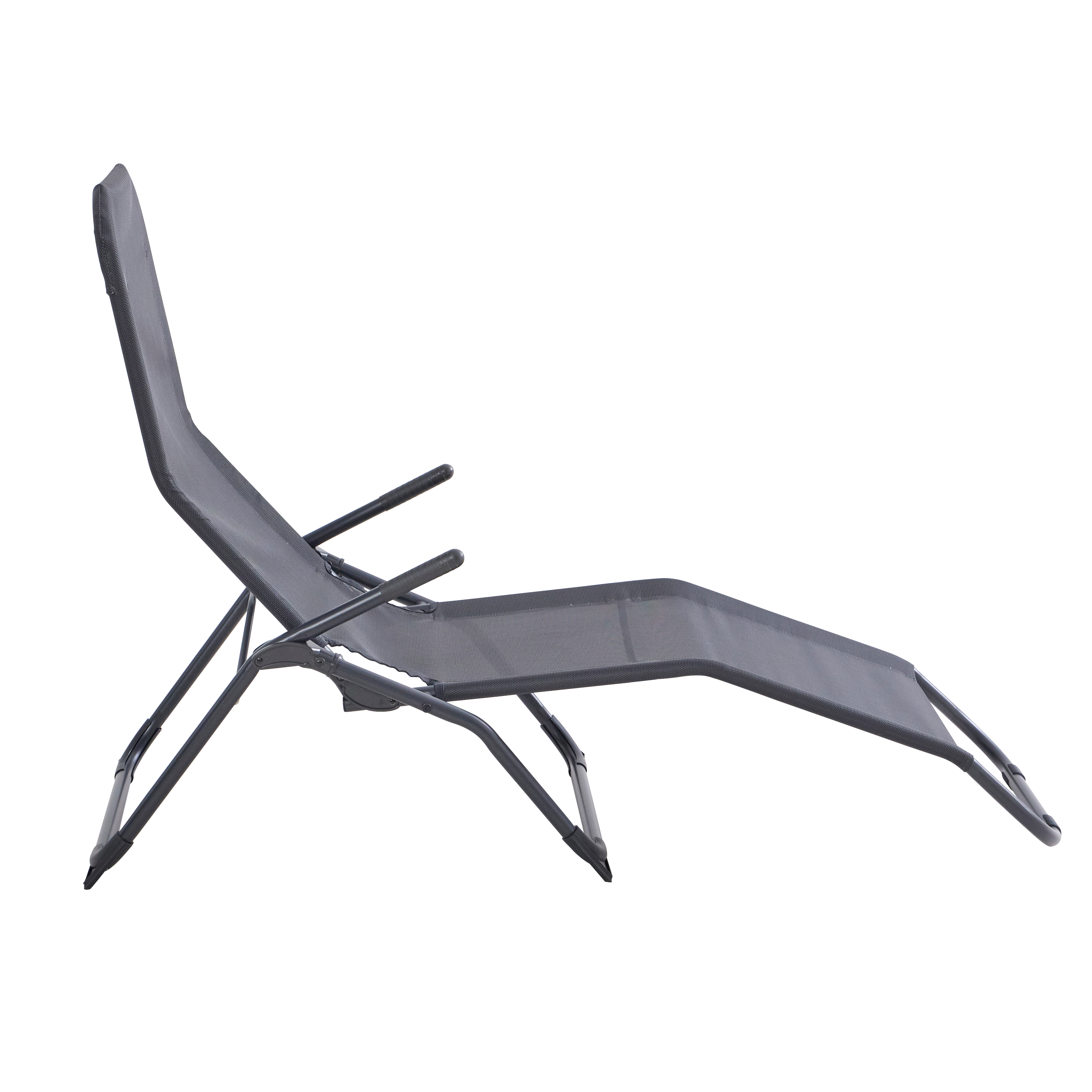 Bain de soleil Kroma 2 positions gris clair - 3