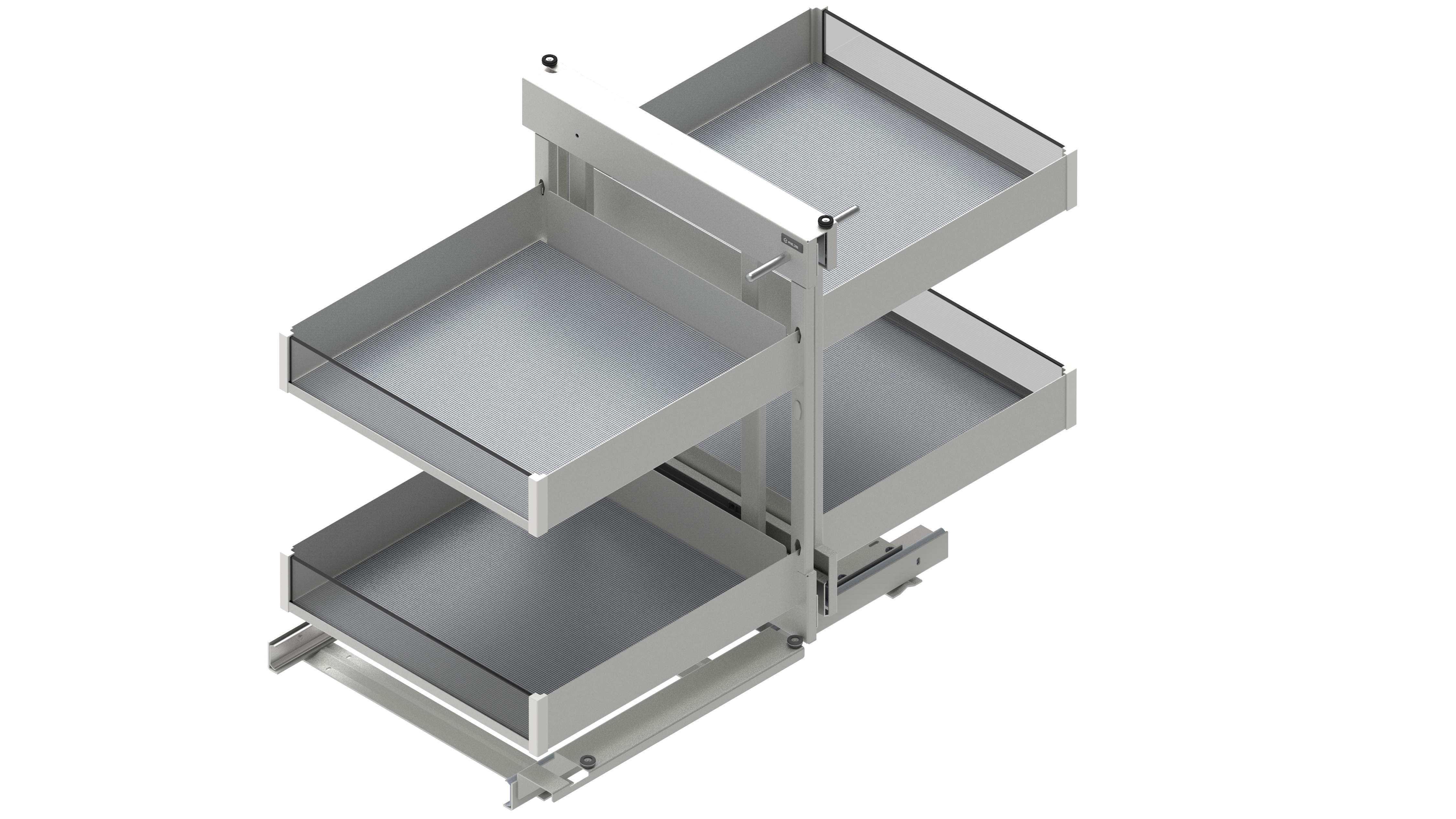 Kosz cargo Maxima Puro Corner Comfort 120 cm lewy biały Rejs