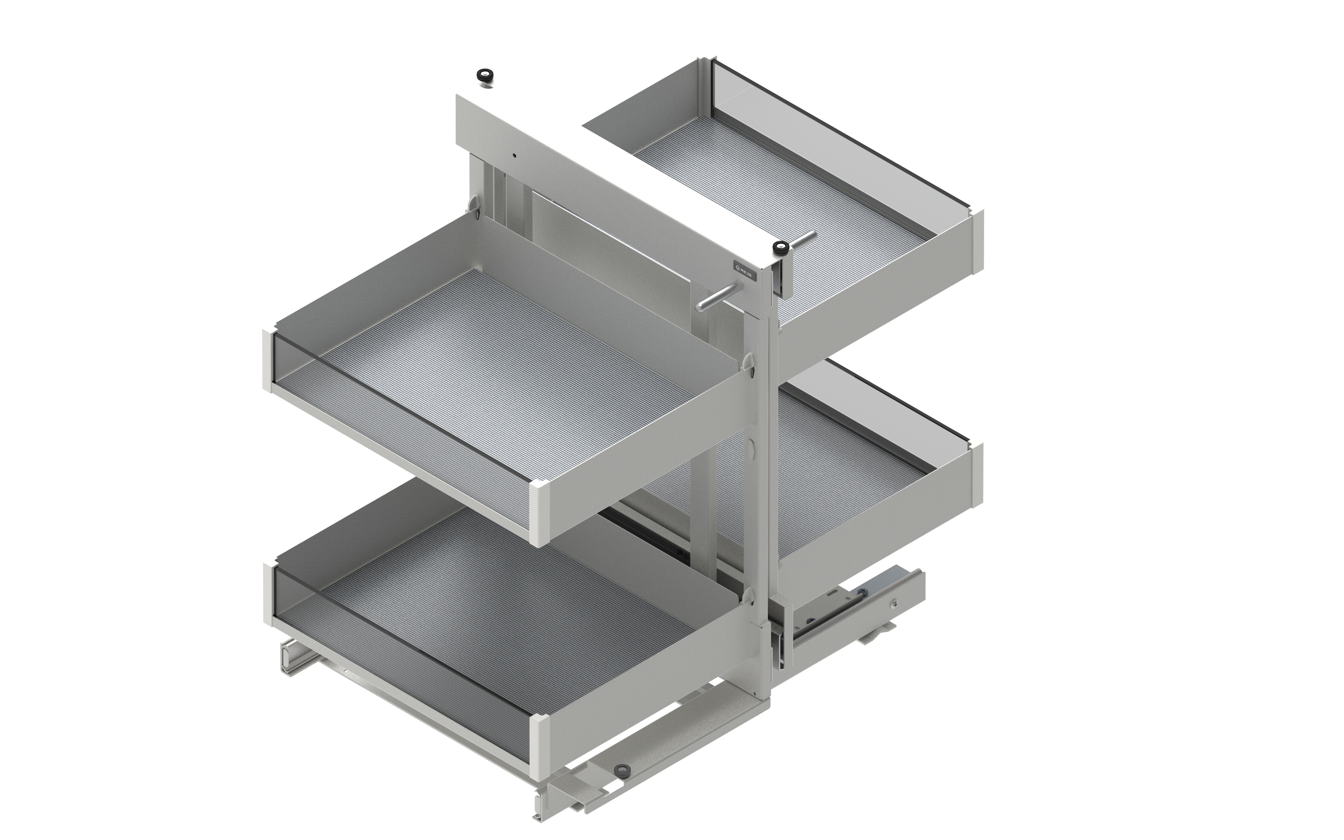 Kosz cargo Maxima Puro Corner Comfort 100 cm lewy biały Rejs