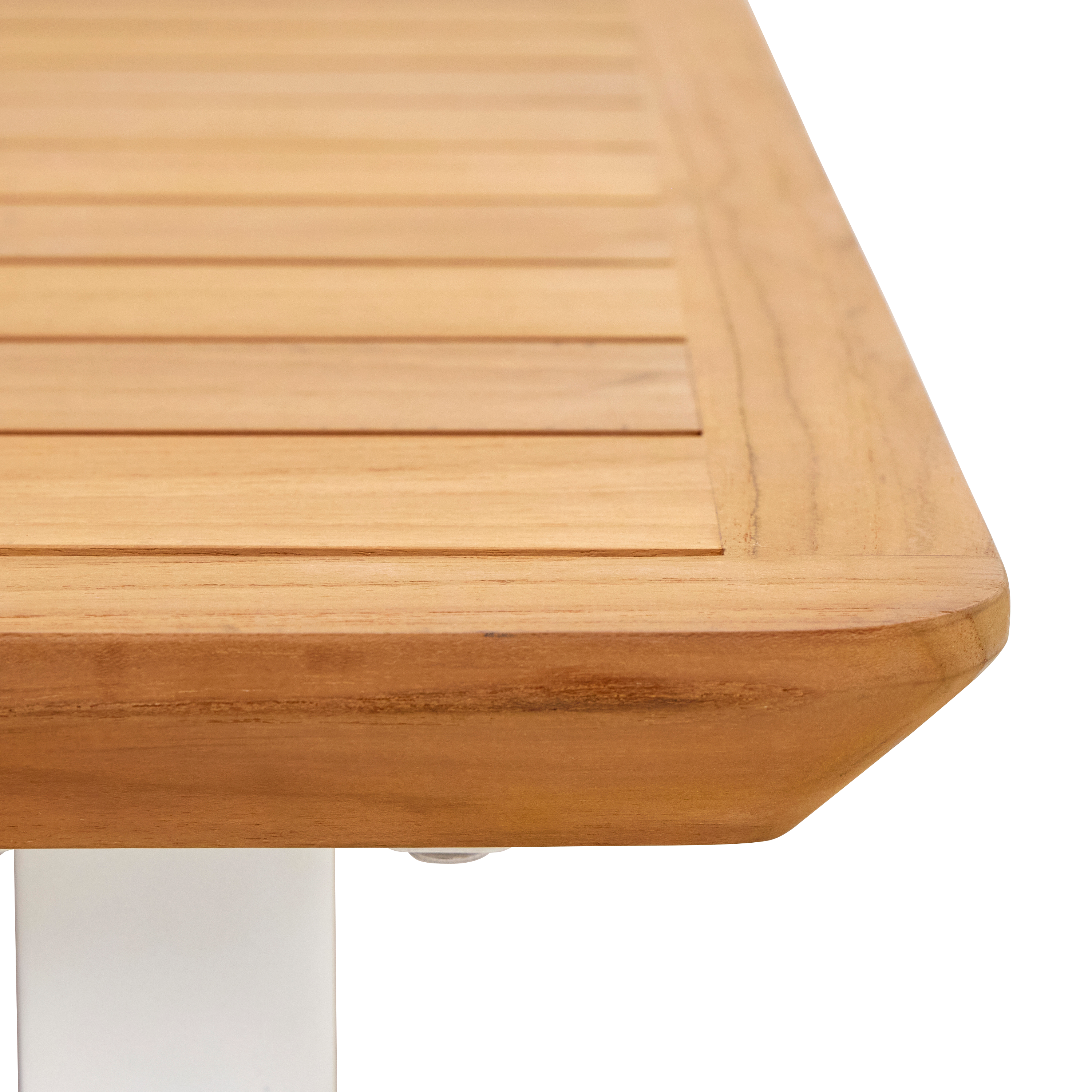 Table basse en aluminium et teck NATERIAL Duna - 10