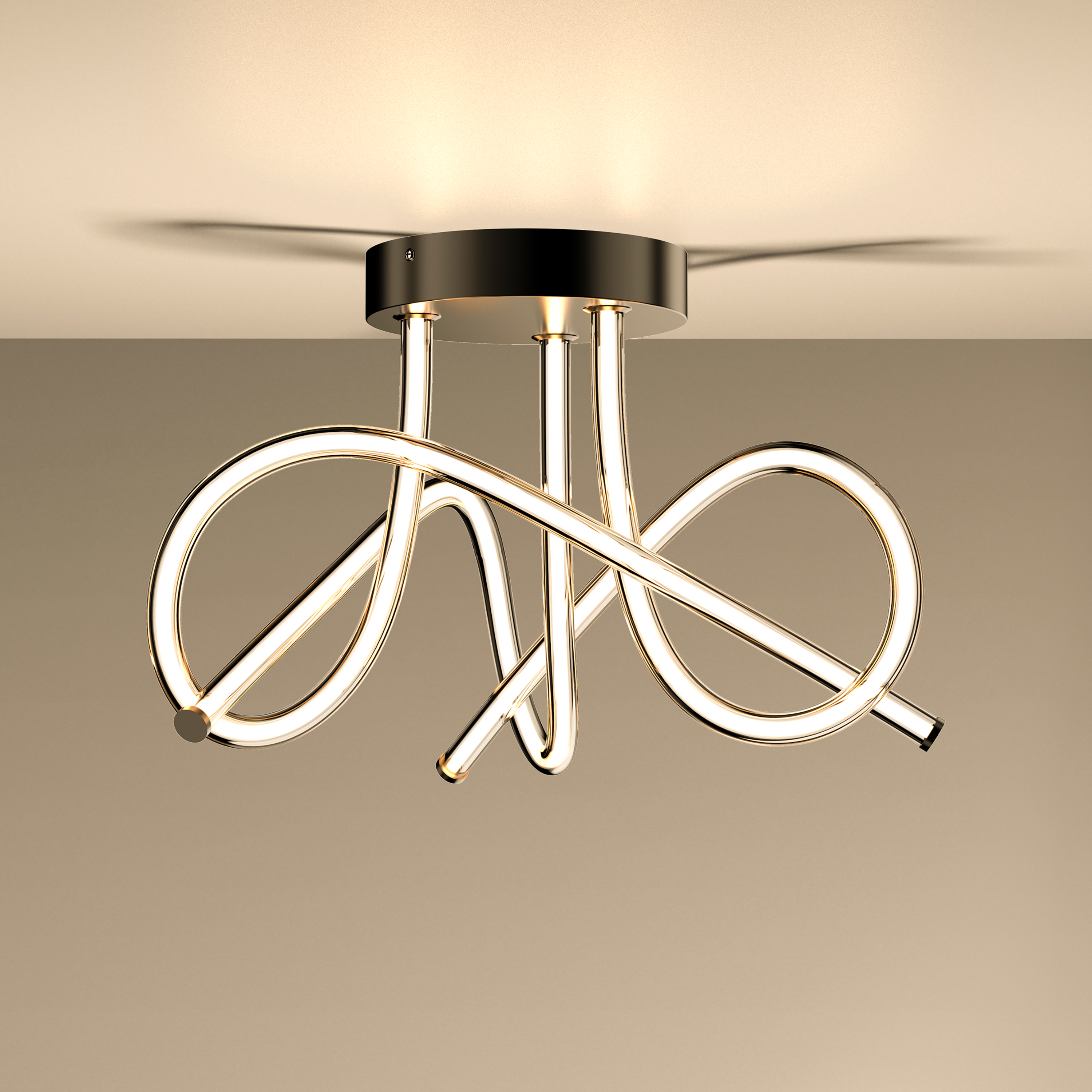 Plafon Titeo śr. 45 cm LED Inspire