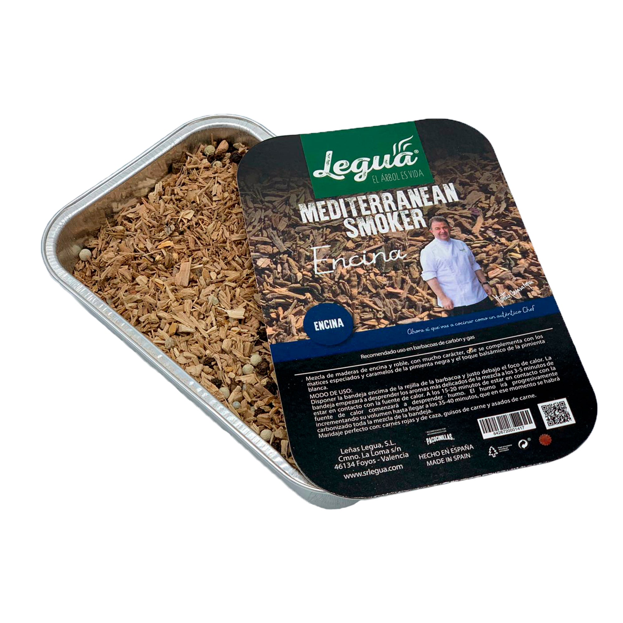 Mezcla de madera para ahumar mediterranean smoker encina