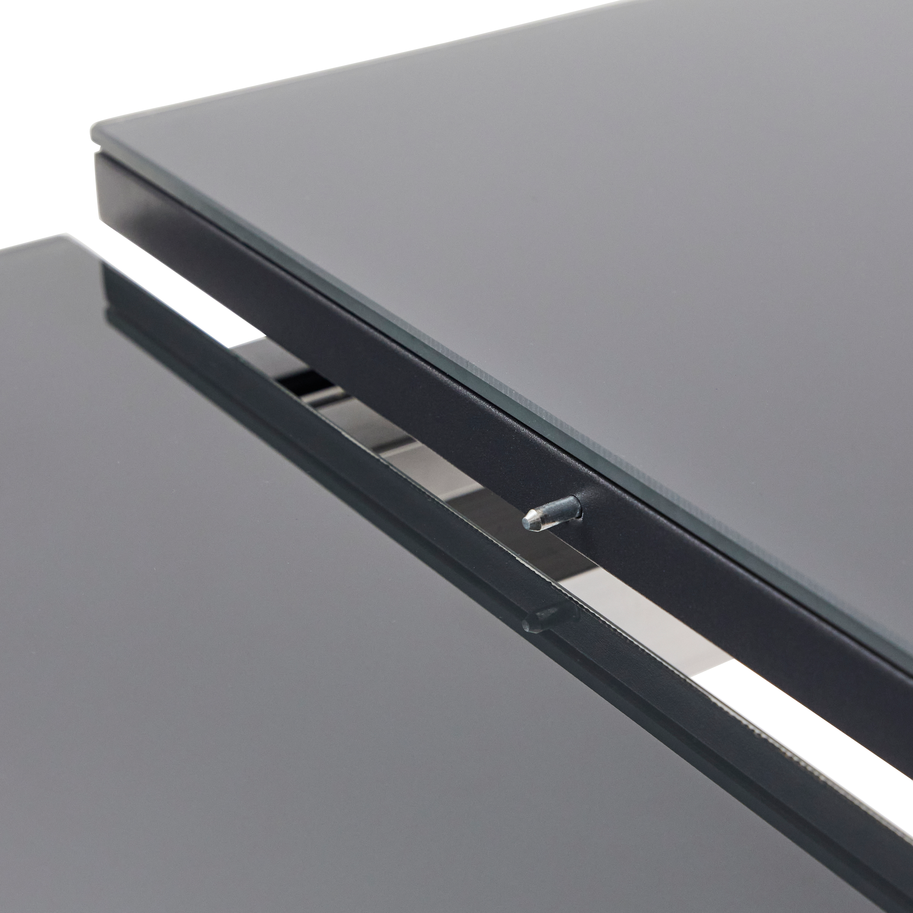 Stół ogrodowy rozkładany Sanibel 180/240x100 cm aluminiowy szary - 13