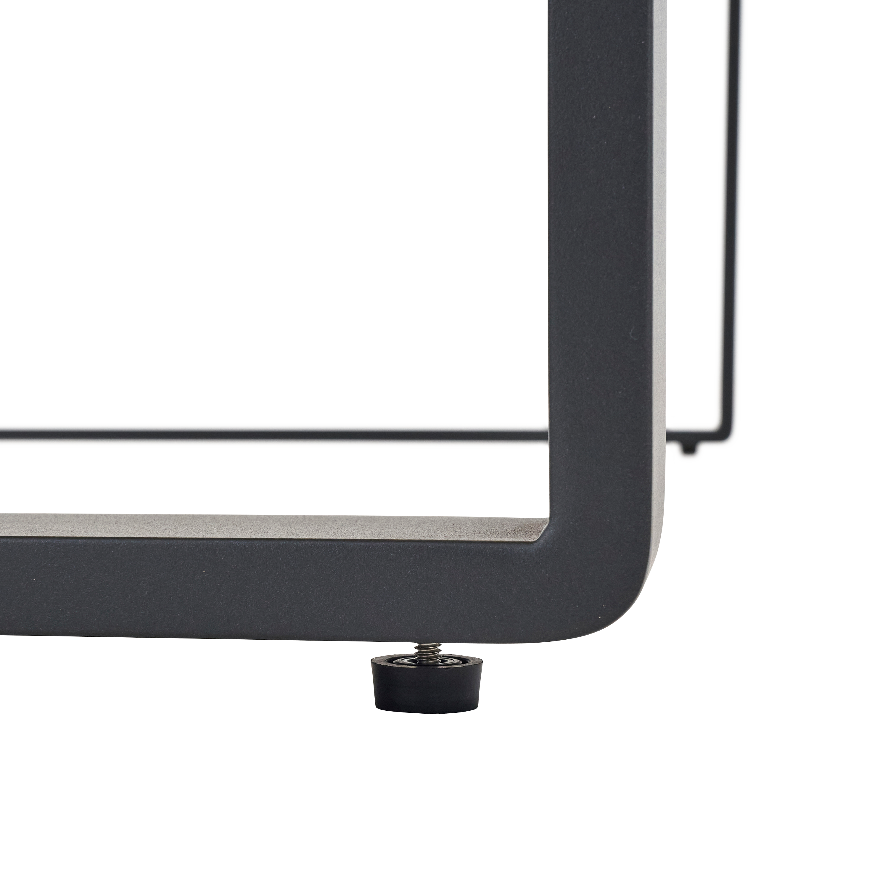 Tavolo da pranzo per giardino Persea NATERIAL in alluminio con piano in teak Teak naturale per 8 persone 100x200cm - 11