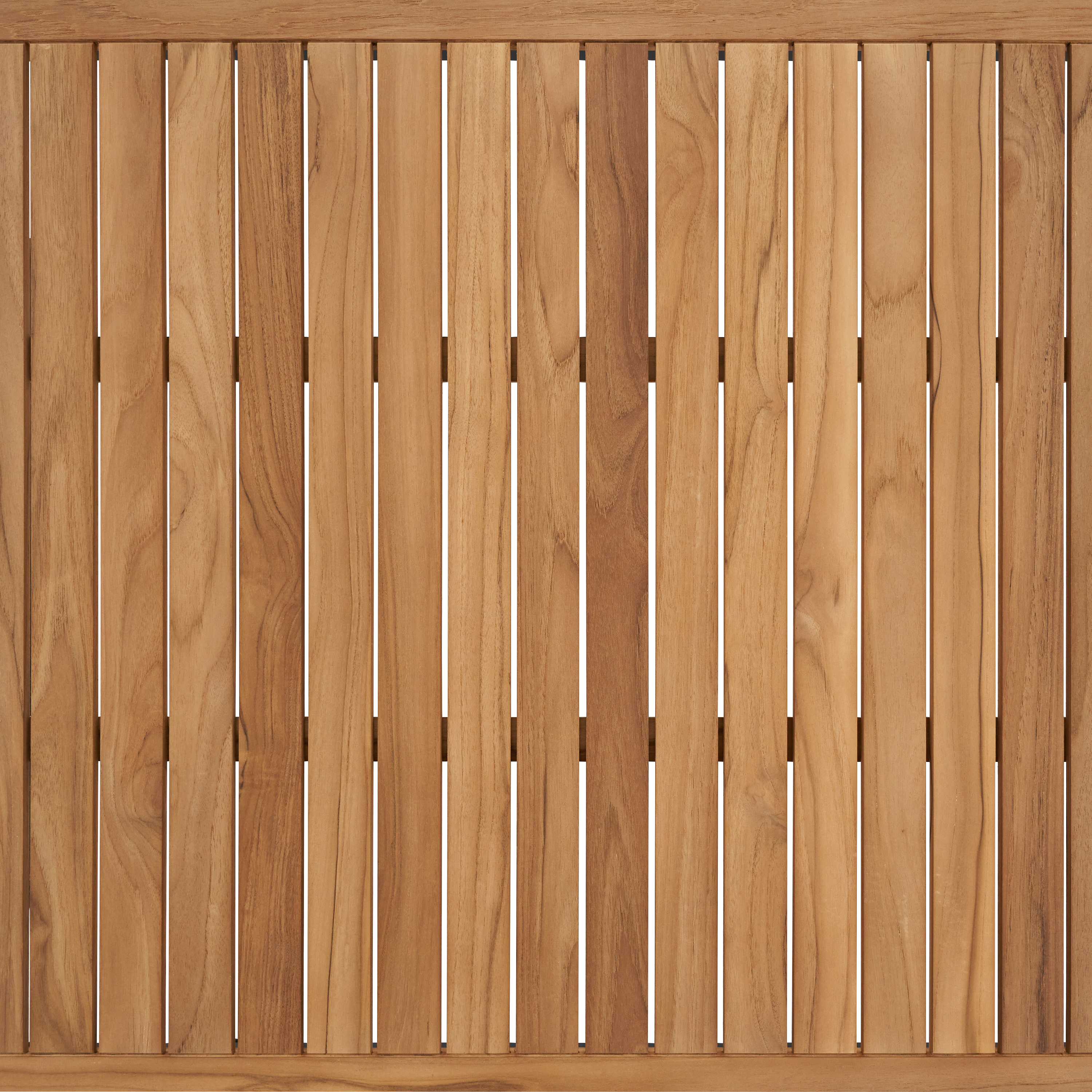 Tavolo da pranzo per giardino Persea NATERIAL in alluminio con piano in teak Teak naturale per 8 persone 100x200cm - 12