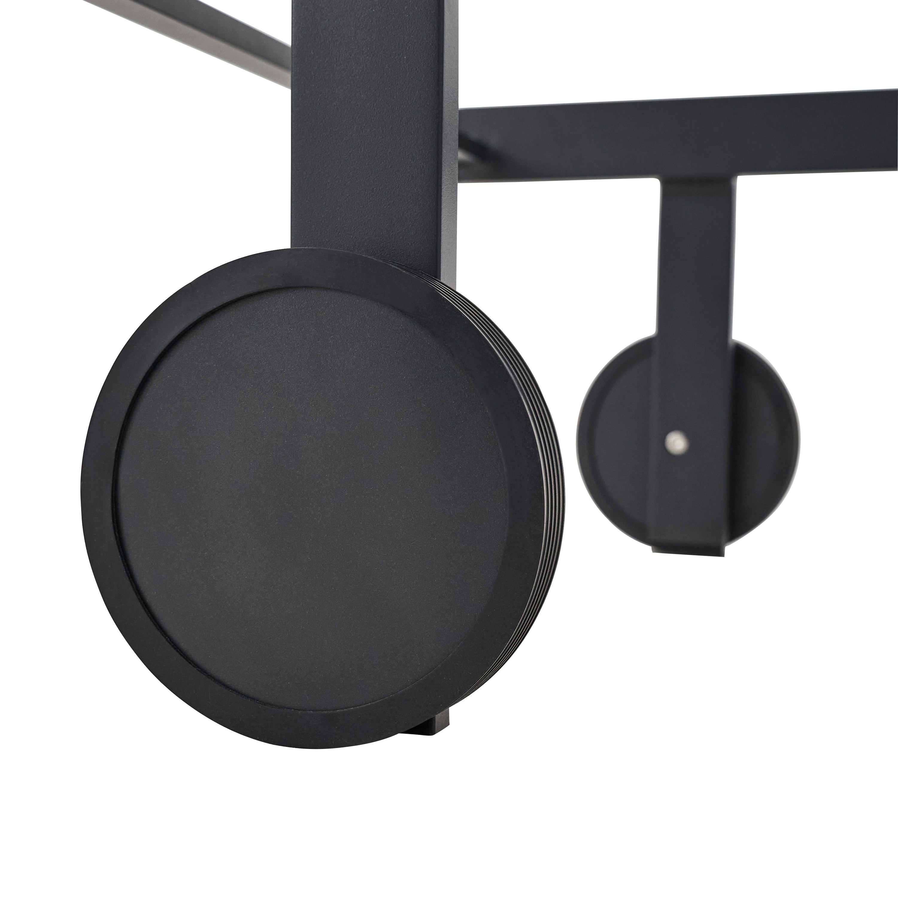 Lettino senza cuscino NATERIAL in alluminio grigio e seduta grigio - 5