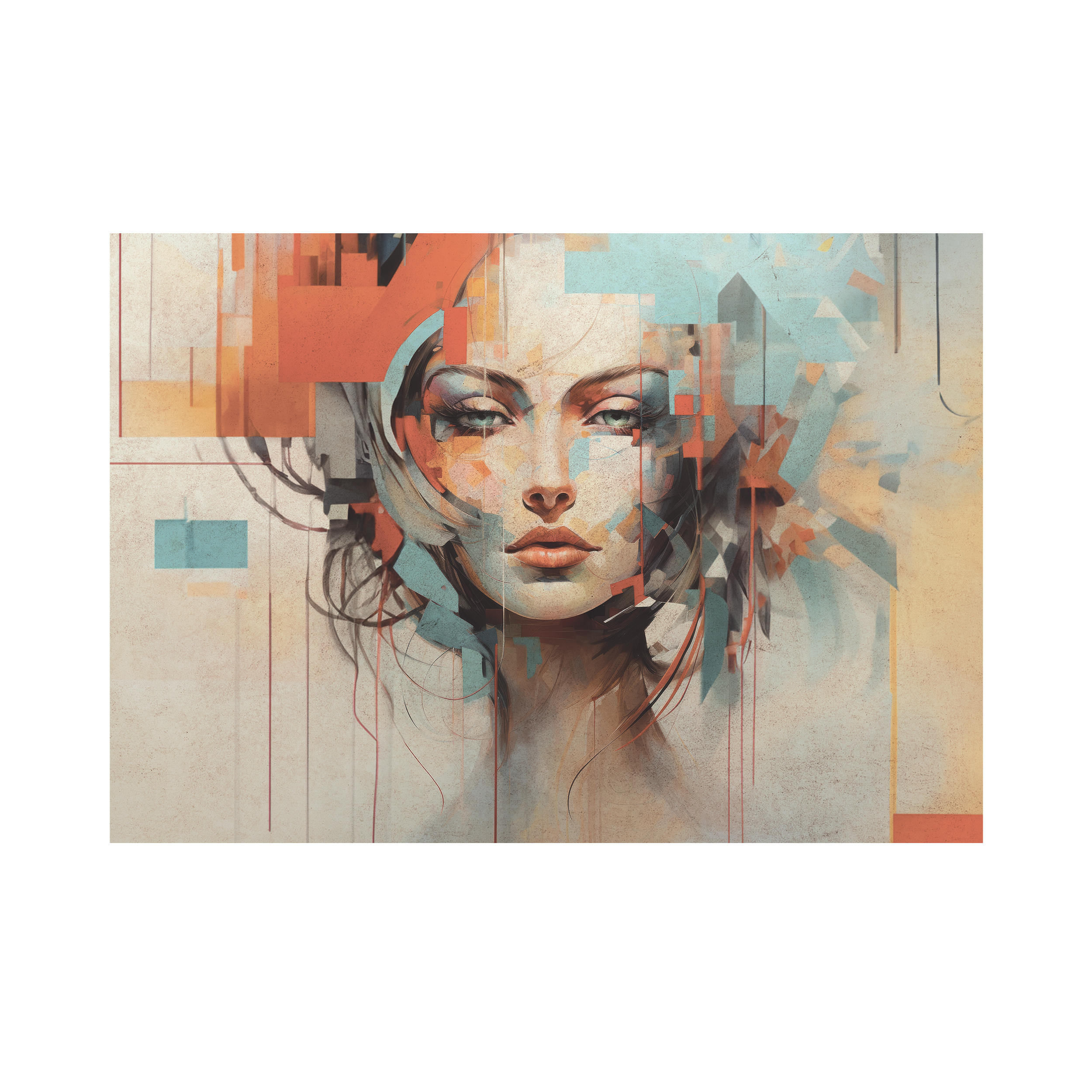 Mural Modern 400 x 280 cm delikatna struktura