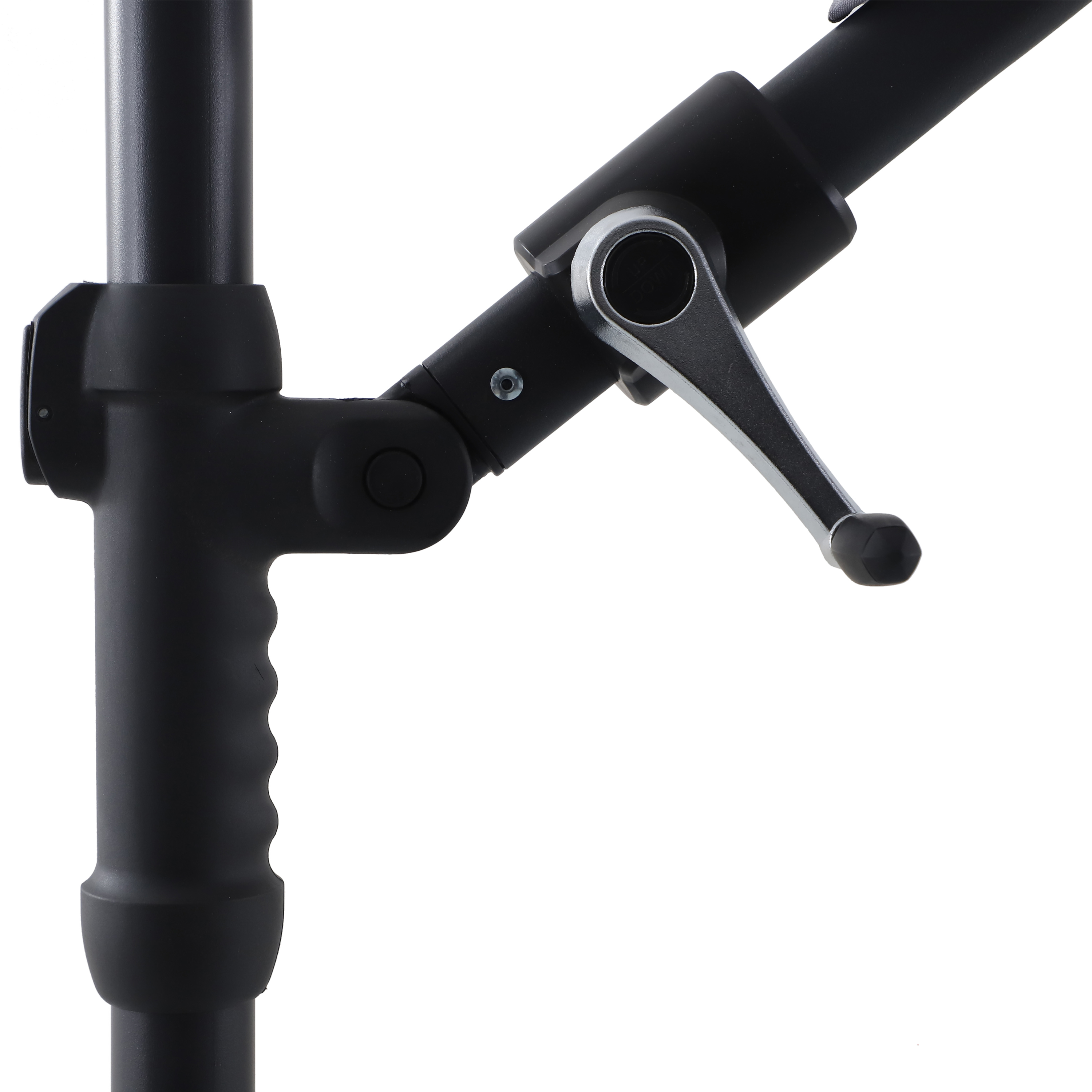 Chapéu de sol excêntrico ⌀ 290 cm cinzento Polar II - 7