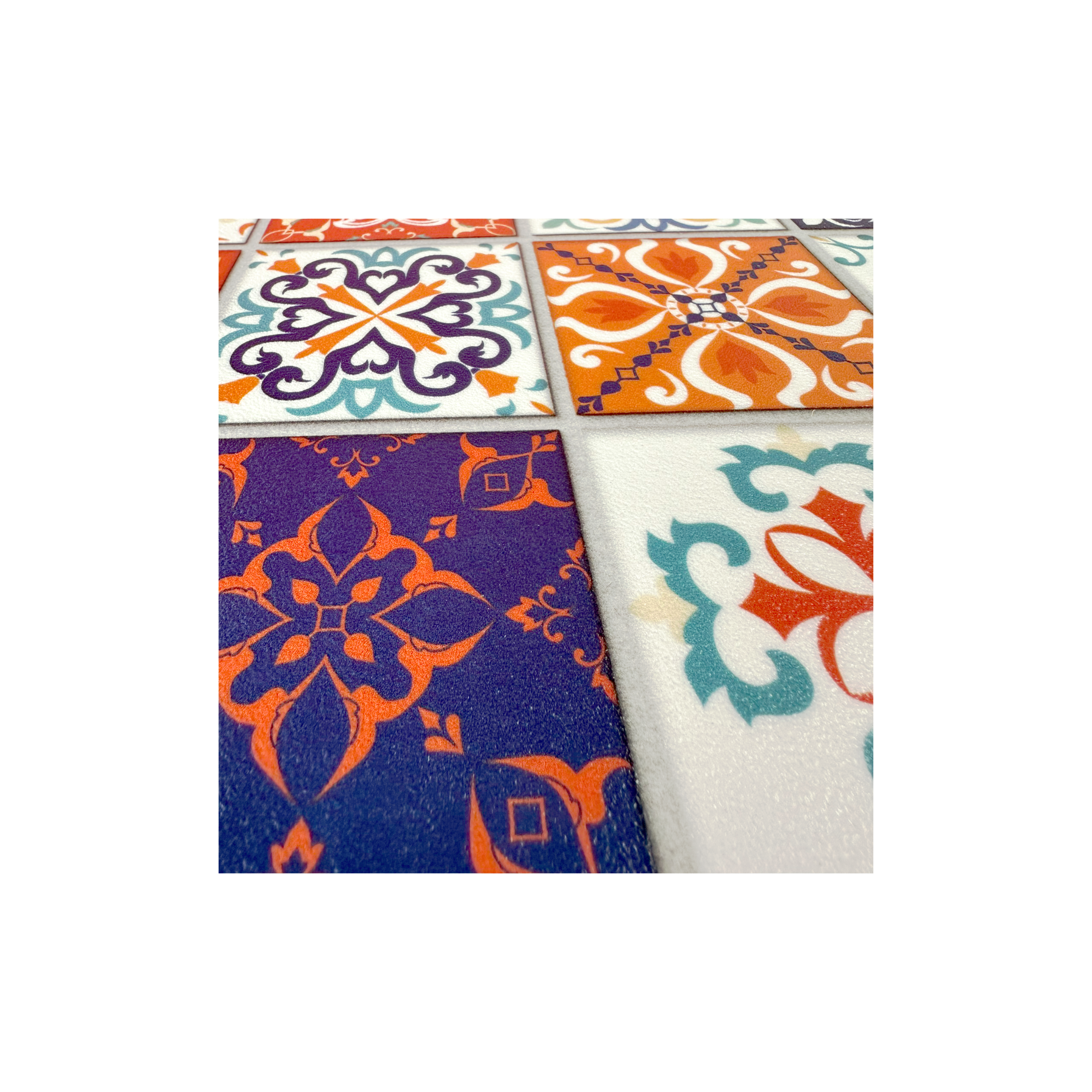 Scendiletto Celanie tiles in PVC, L 80 x L 50 cm, multicolore - 5