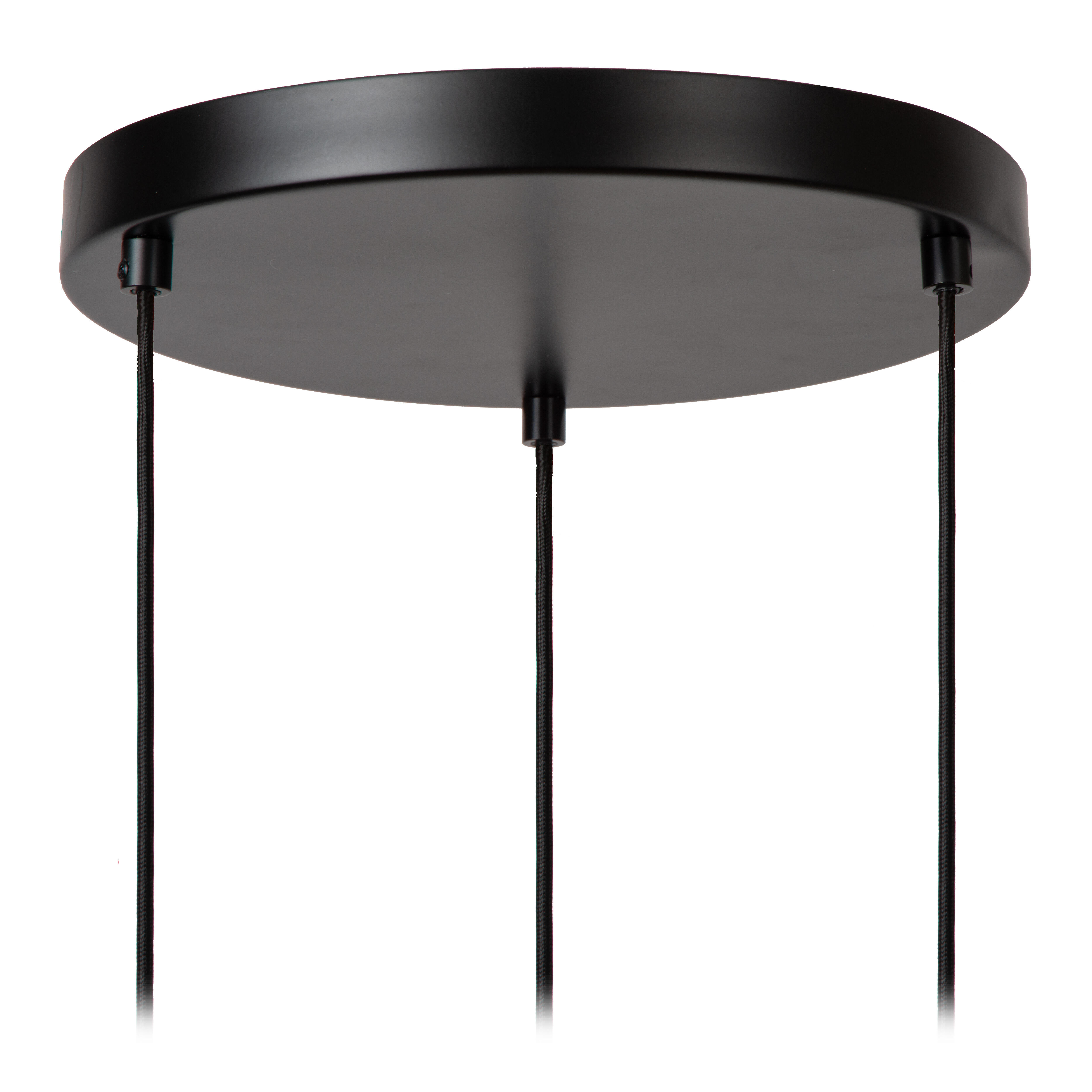 Suspension Ilona, verre orange/vert, Diam.30cm, E27 - 4