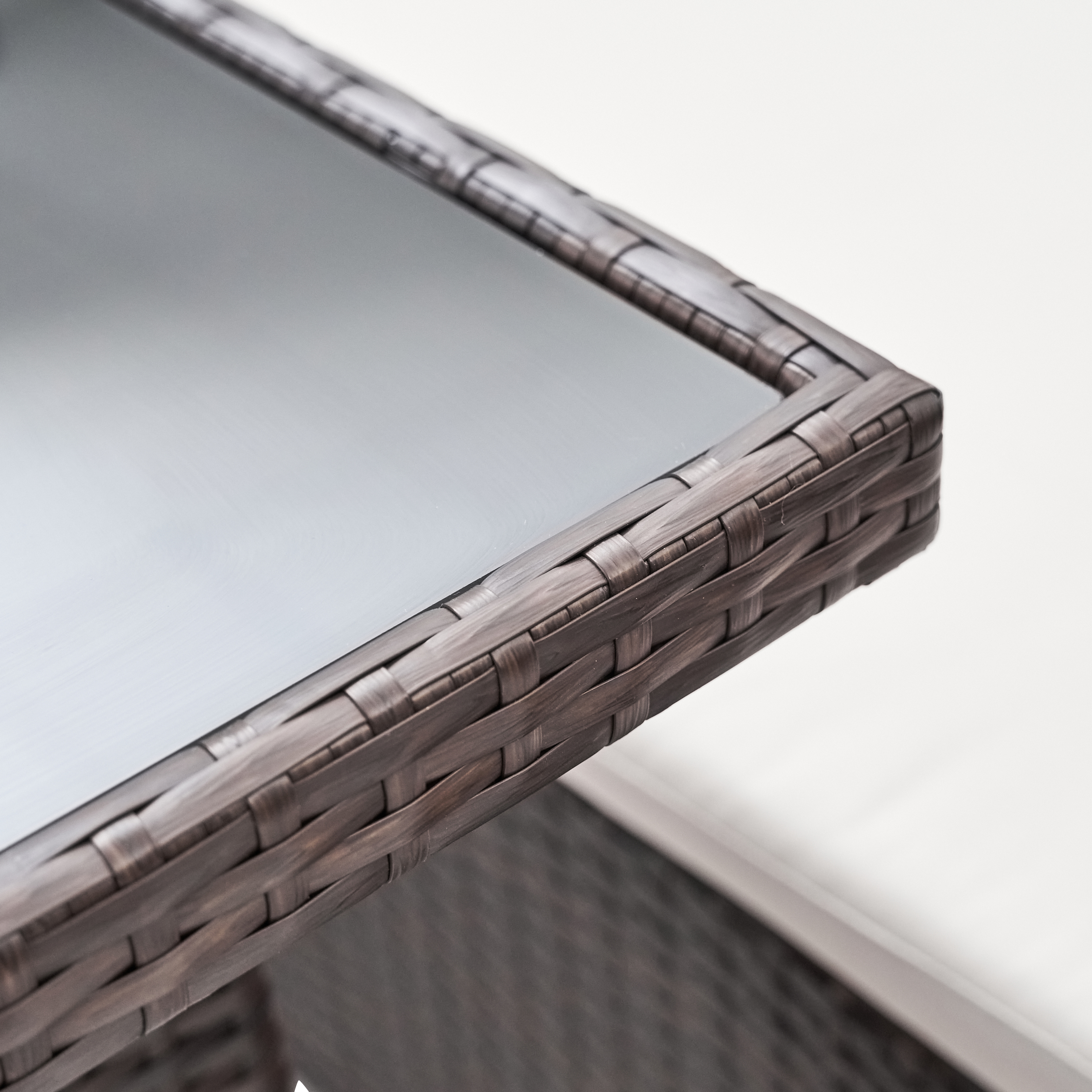 Set de porche de jardín esquinero  Ontario para 9 comensales - 6