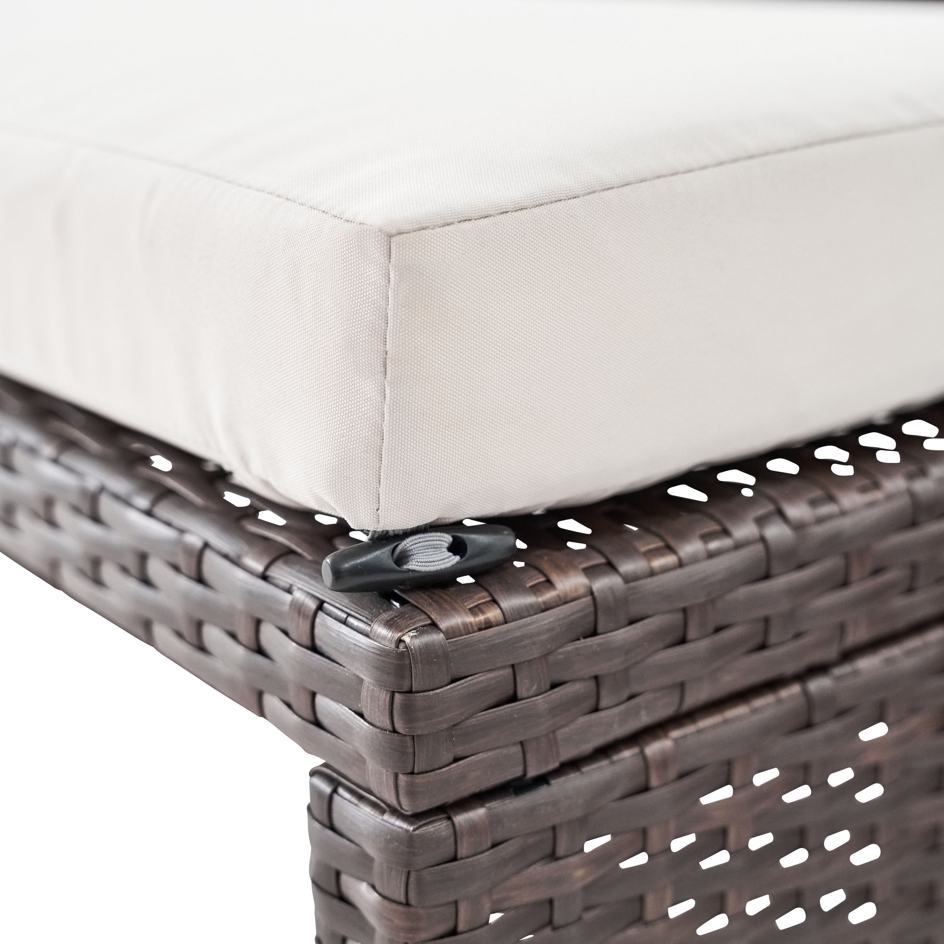 Set de porche de jardín esquinero  Ontario para 9 comensales - 5