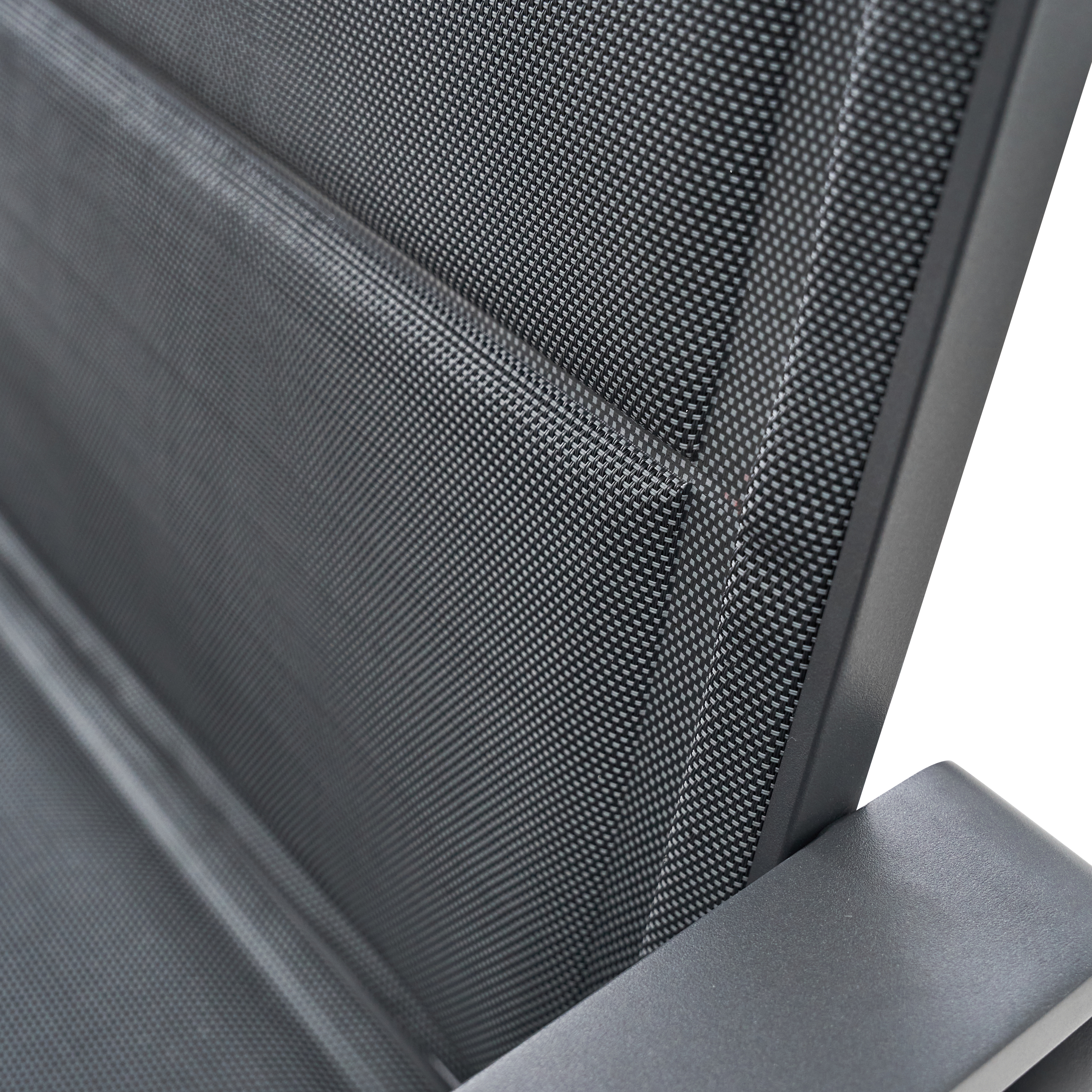 Salon bas de jardin Aramis en aluminium/textilène gris, 4 personnes - 4