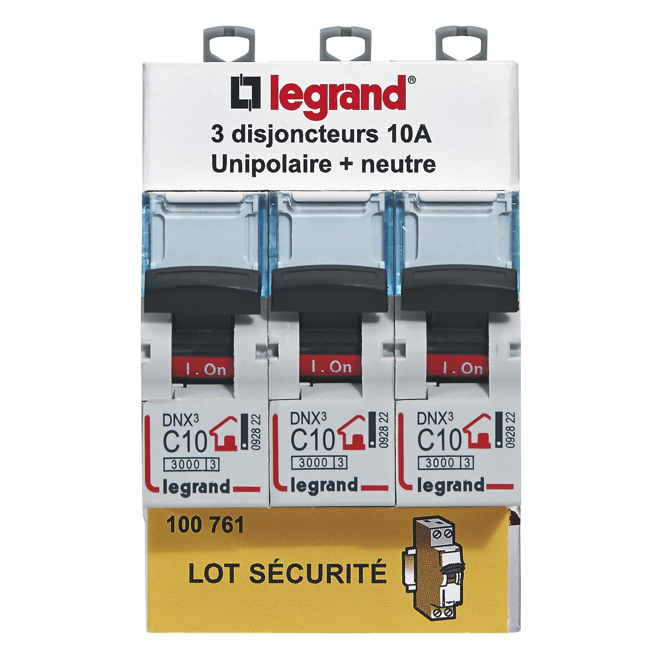 Disjoncteur Monophasé 10A DNX3 LEGRAND - 2