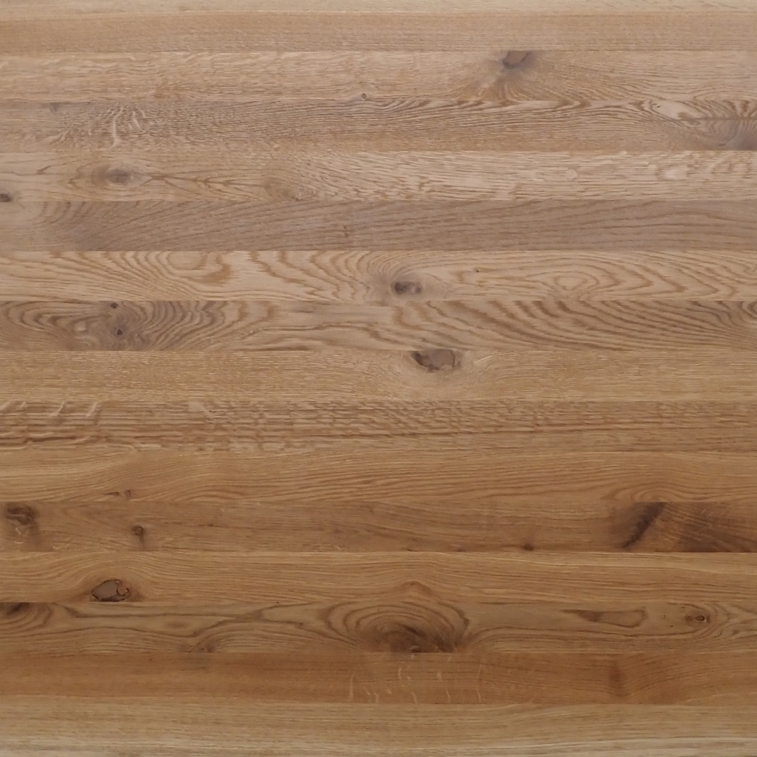 Blat do stołu dąb rustykalny olejowany naturalna krawędź 4 x 80 x 80 cm ICF Wood