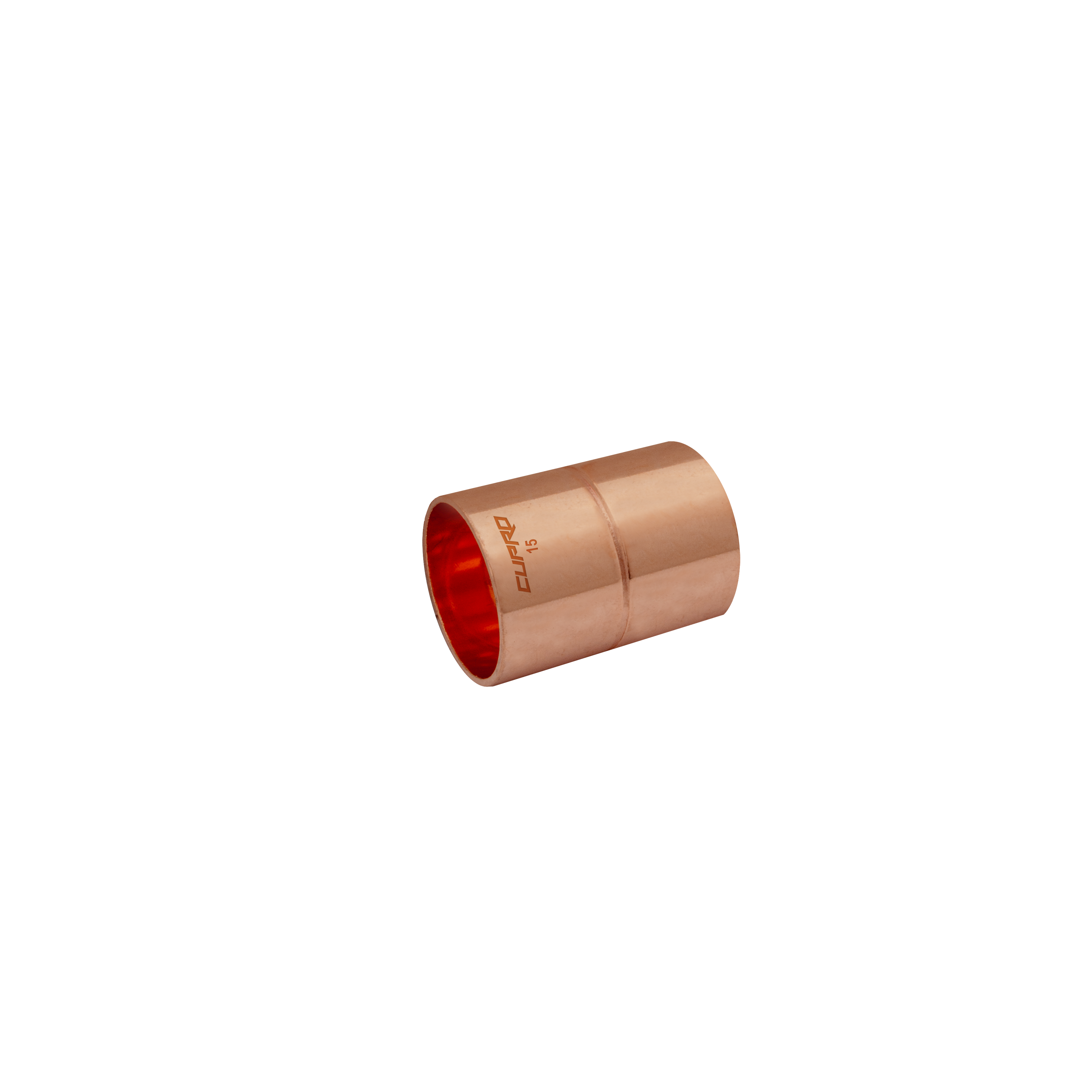Mufa 15 mm L CUPRO