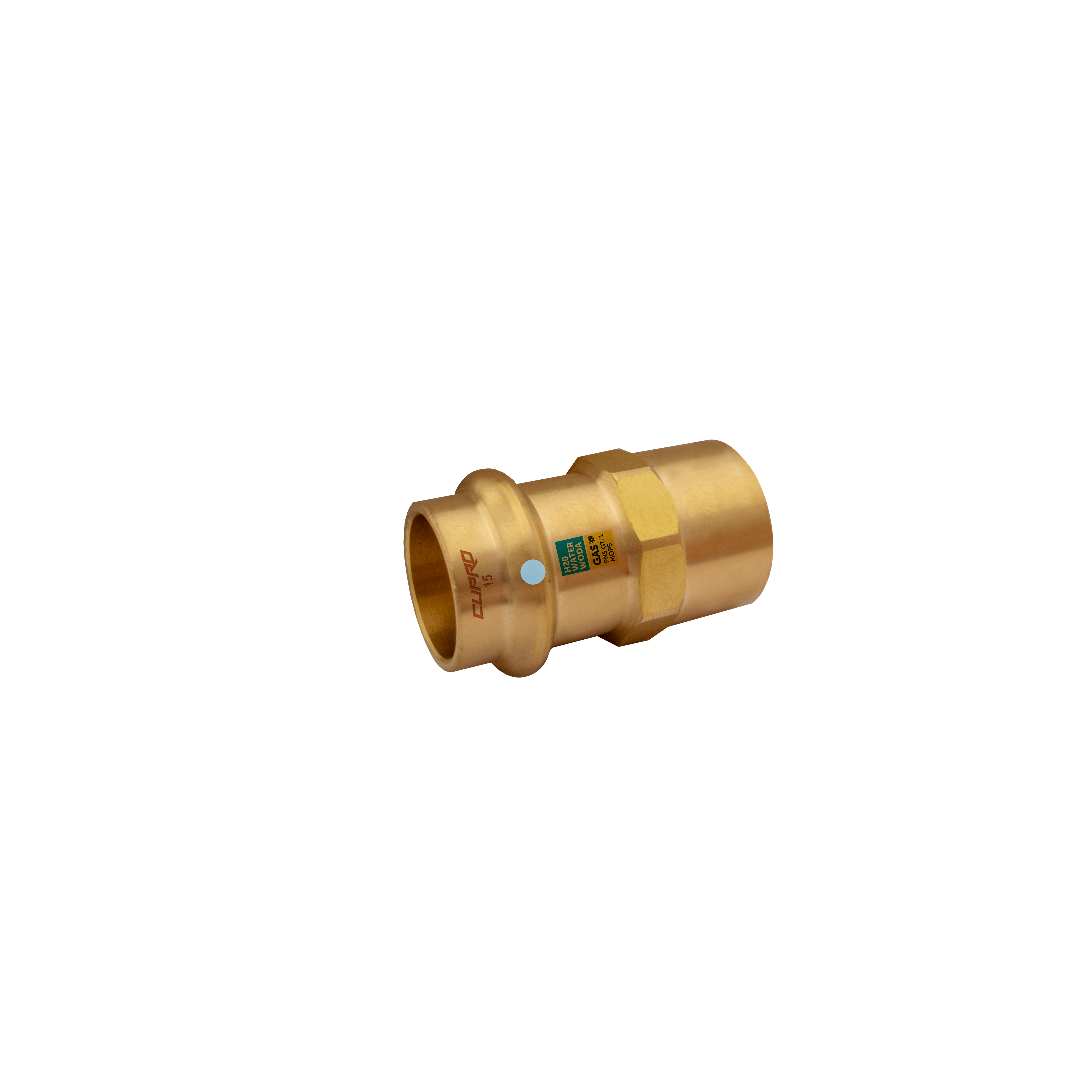 Mufa GW 15X1/2" do wody i gazu Z CUPRO