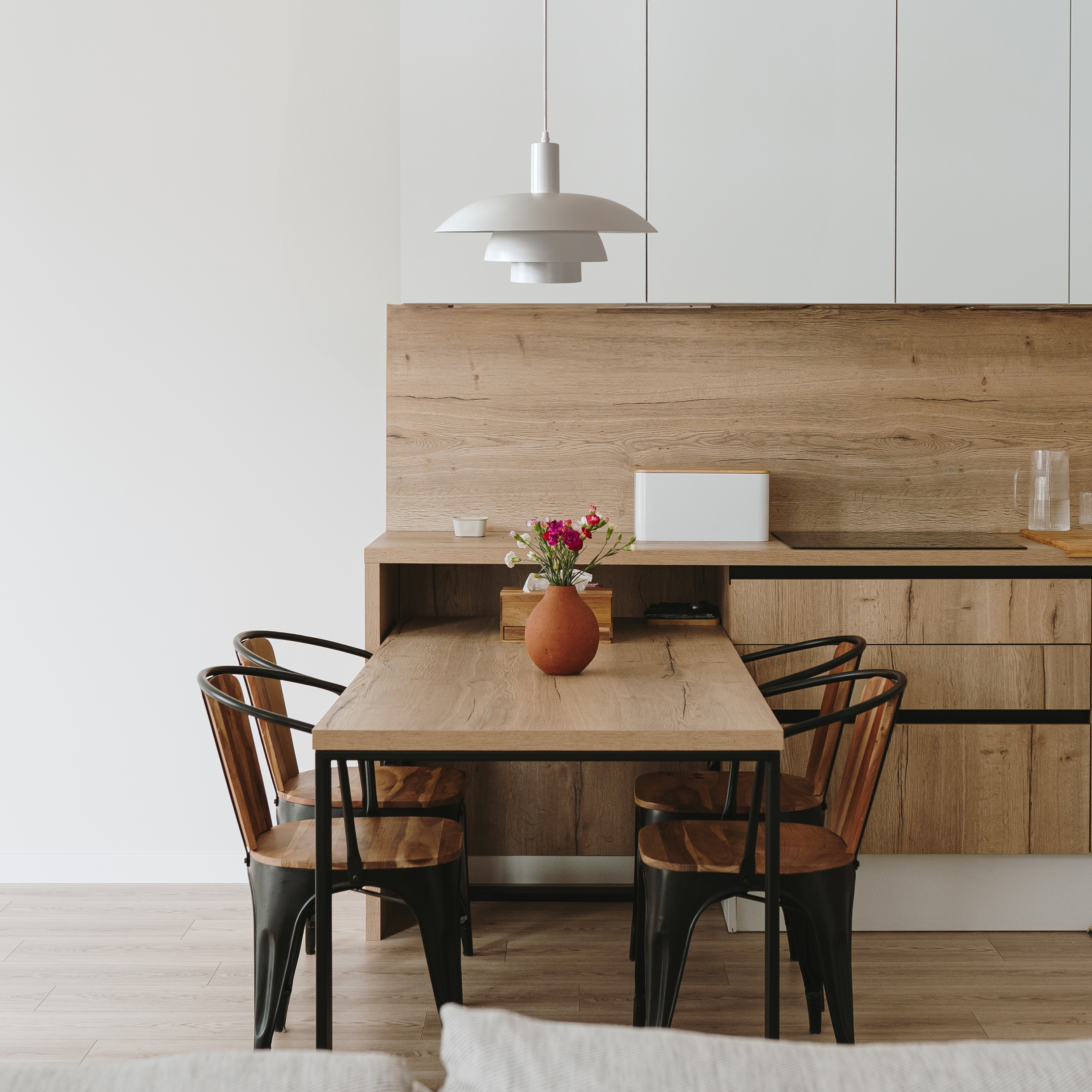 Lampa wisząca Ferro biała E27 Milagro - 9