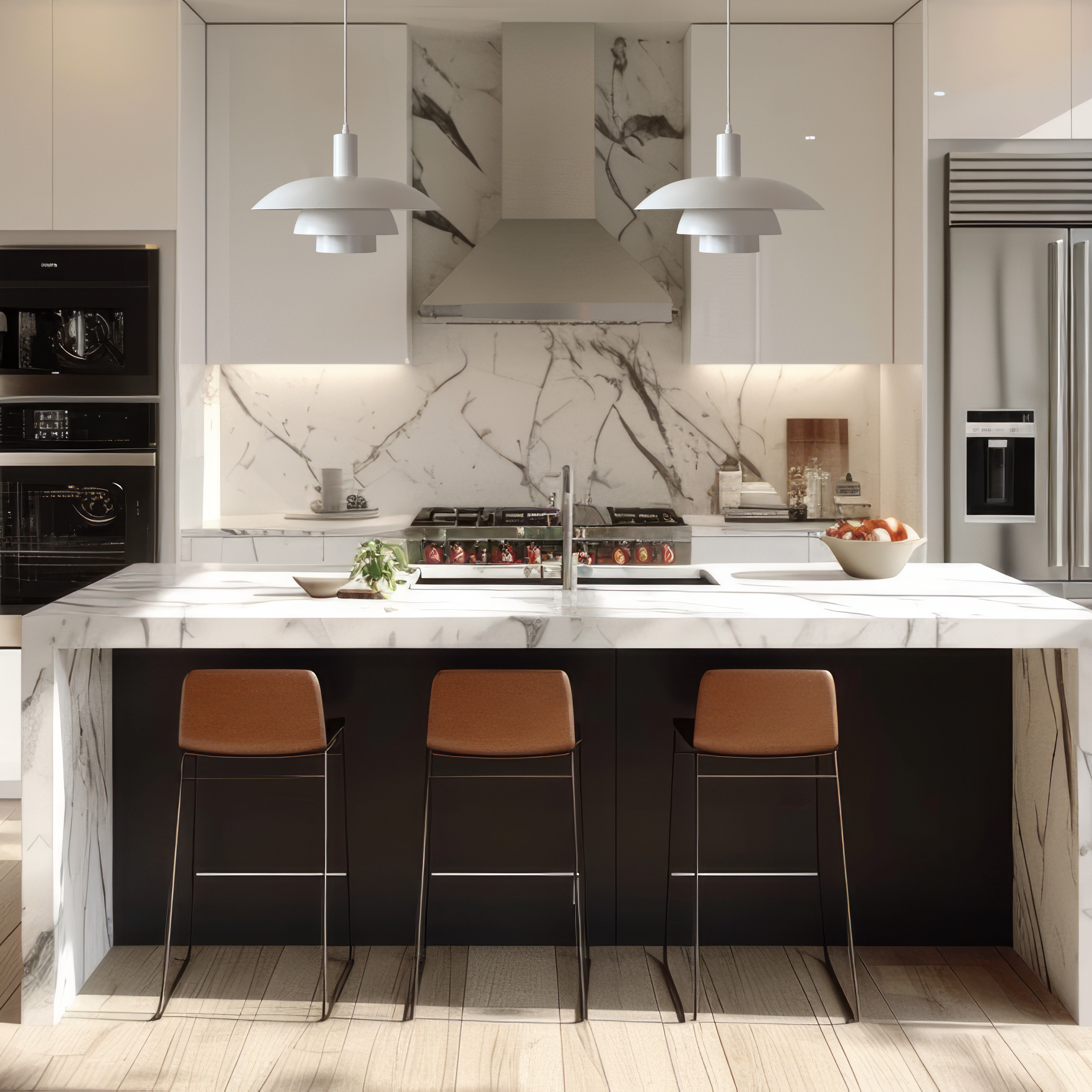 Lampa wisząca Ferro biała E27 Milagro - 8