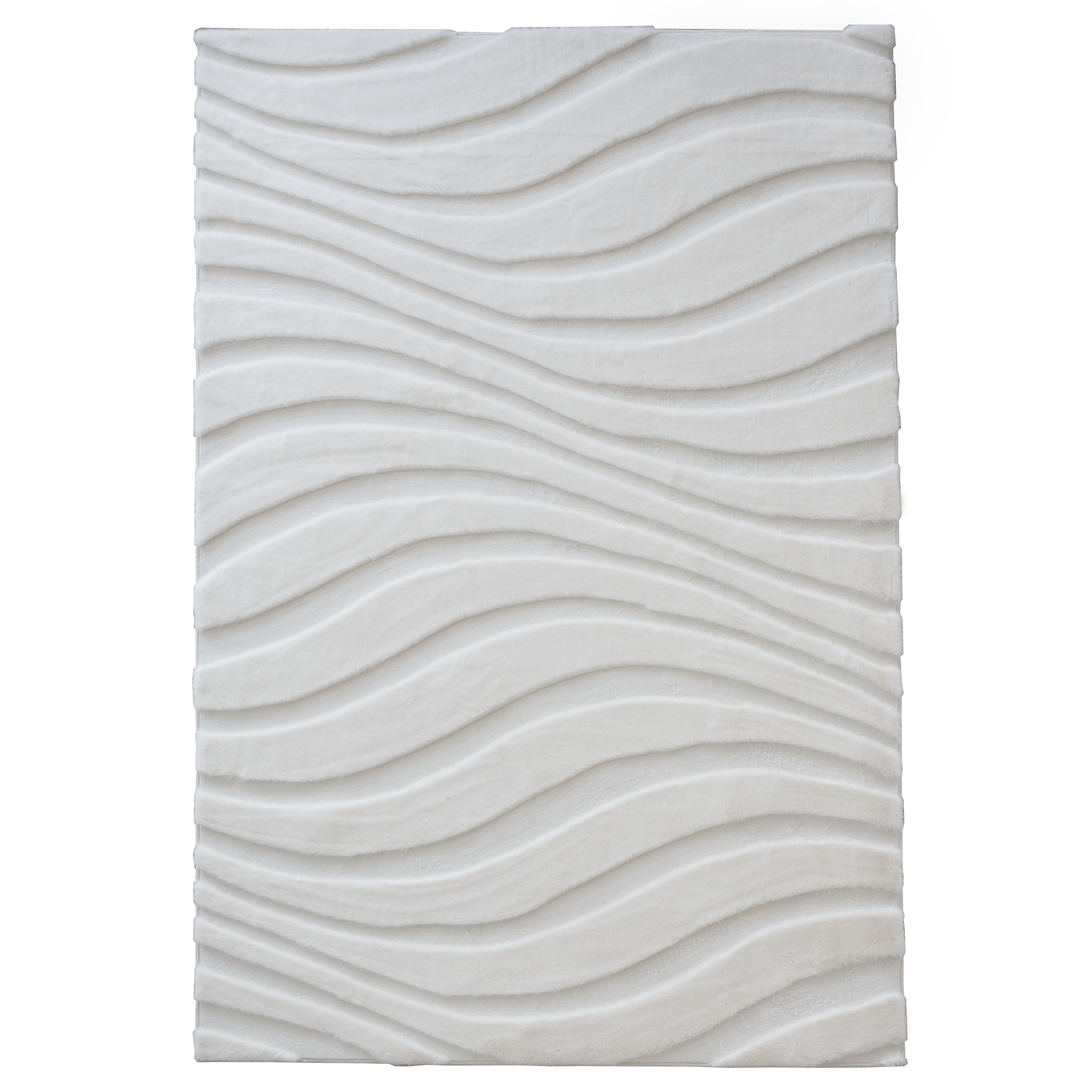 Dywan shaggy Faro kremowy 120 x 160 cm