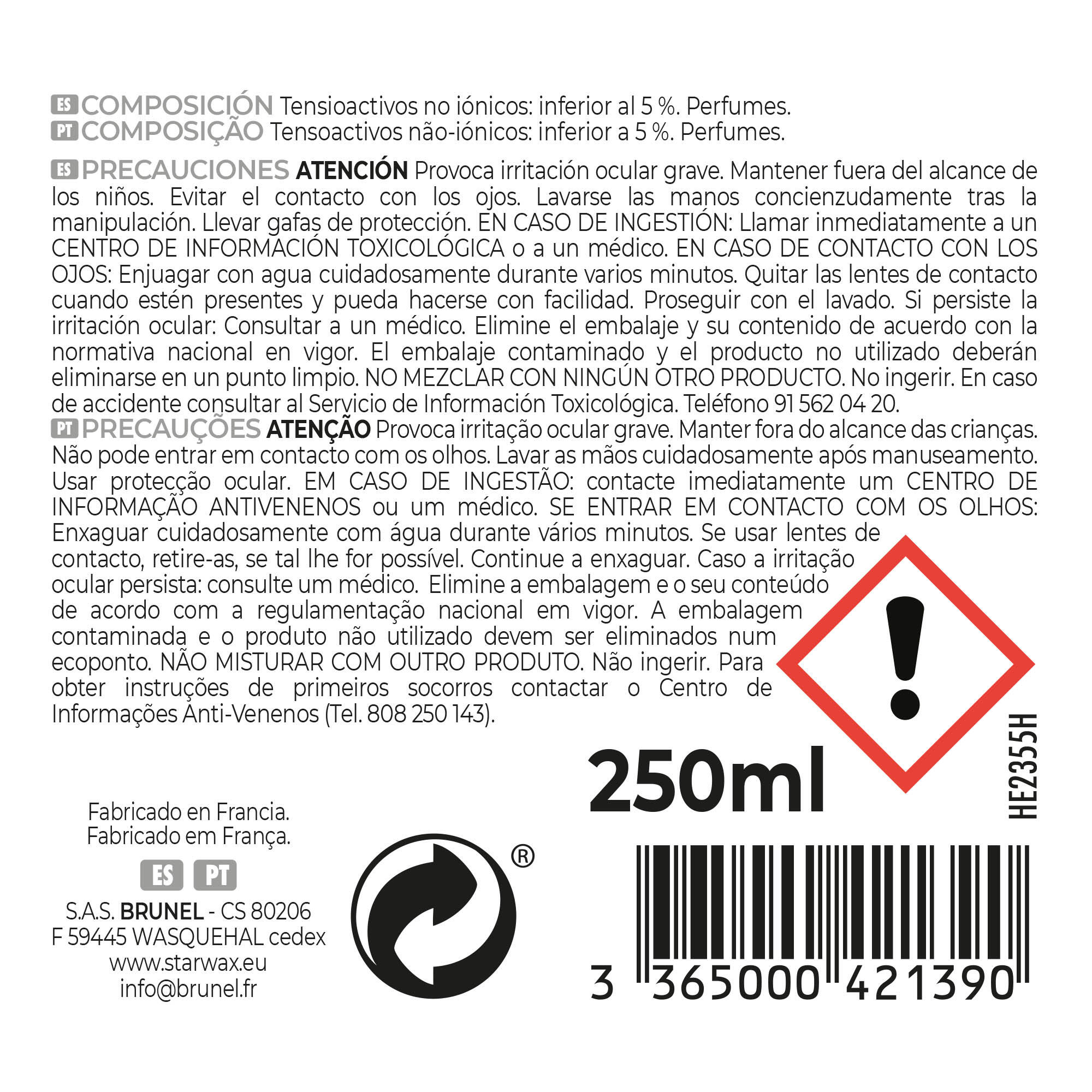 Limpia metales universal STARWAX 0,25L - 3