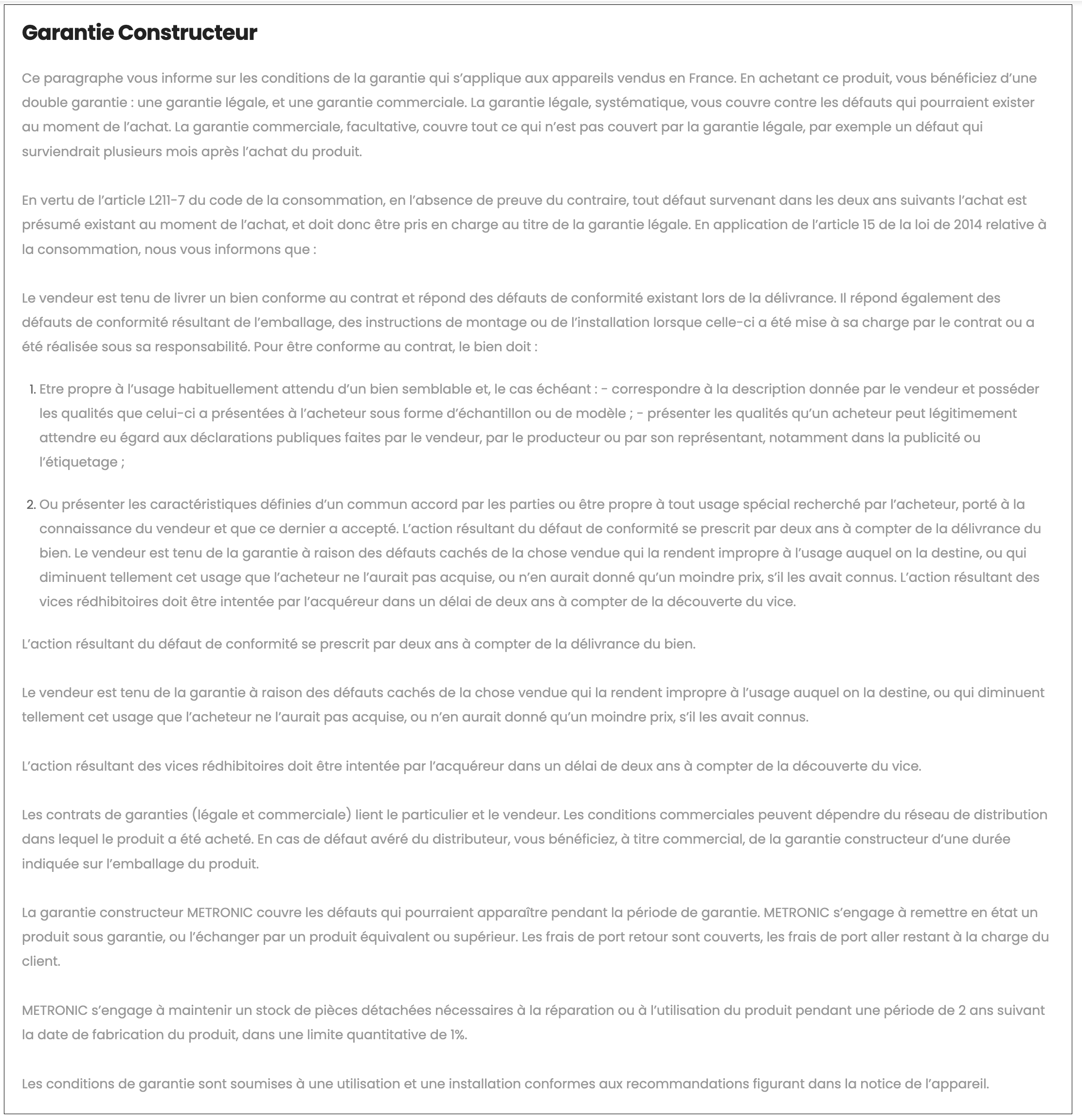 Alimentation universelle 1500mA METRONIC - 2