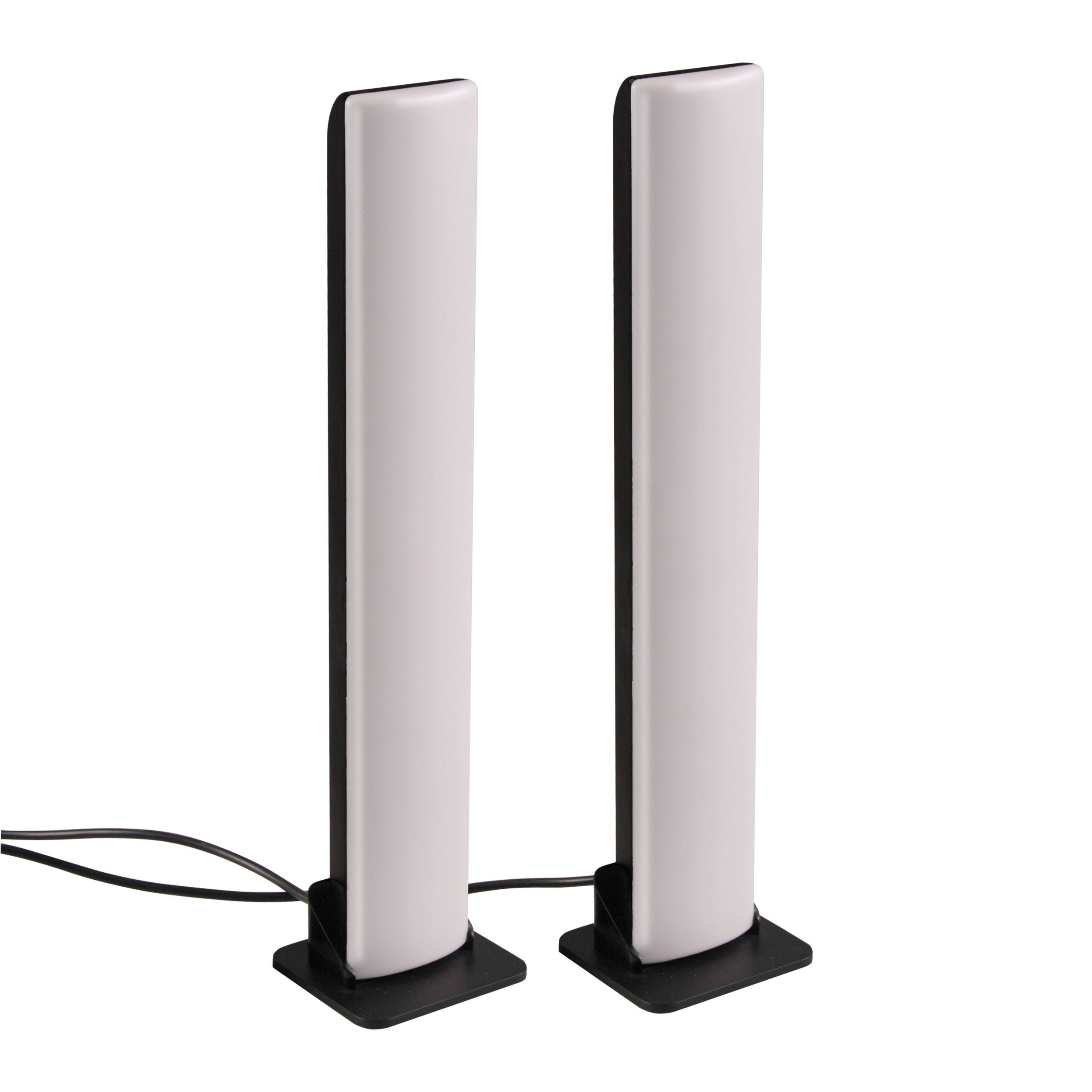 Lampka biurkowa Gamer czarna RGB USB 2 x LED Goldlux