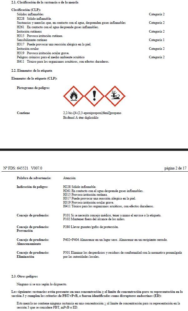 Cola PATTEX Nural 27 2 x 11 ml gris para aluminio, aplicación con espátula, bi componente para mezclar, resistente a la intemperie, impermeable,  resistente a las vibraciones, se puede pintar. Para pegar y reparar un material roto. - 11