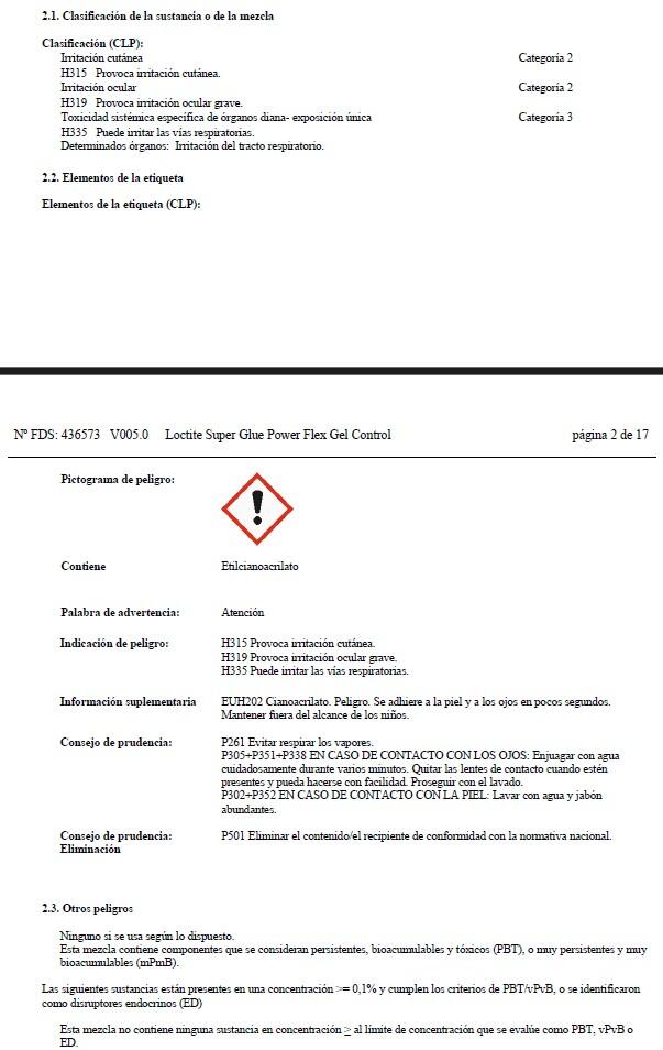 Pegamento instantáneo Super Glue-3 Control Power Flex 3 gr transparente para metal, madera, plástico, resiste al agua. Para unir materiales. - 6