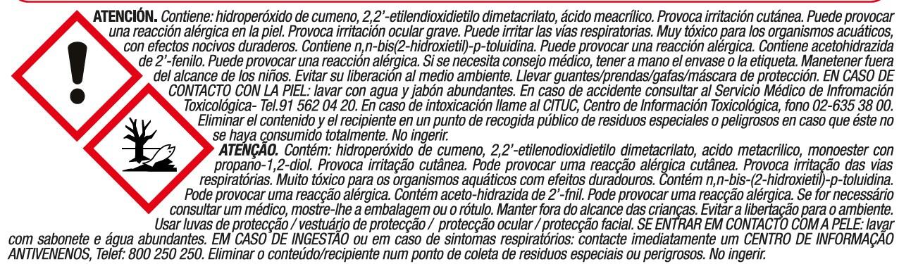 Adhesivo fijatornillos CEYS 6 gr transparente para aluminio, resiste a las vibraciones. Para unir materiales. - 2