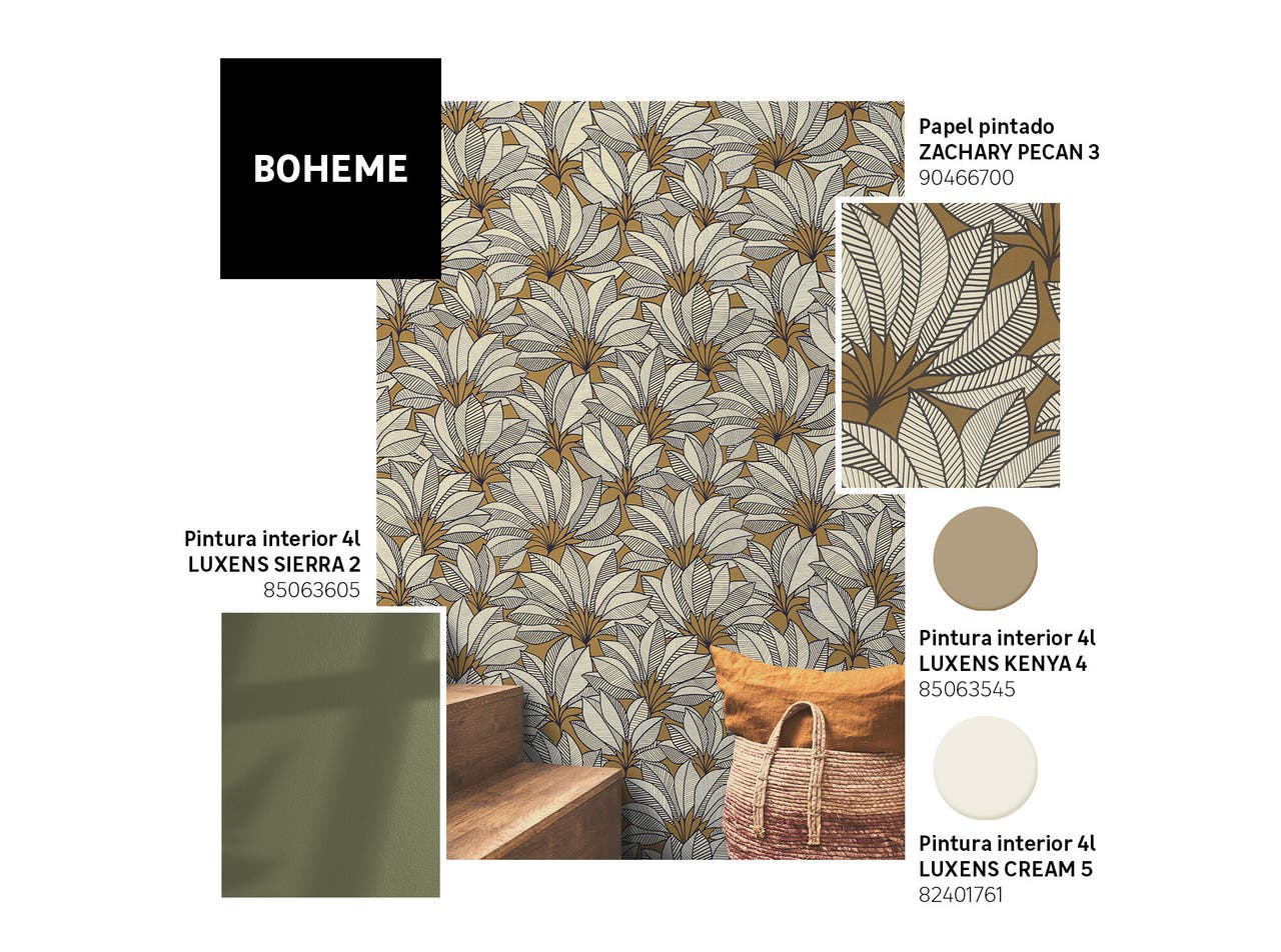 Diapositive Para una decoración de estilo Boheme