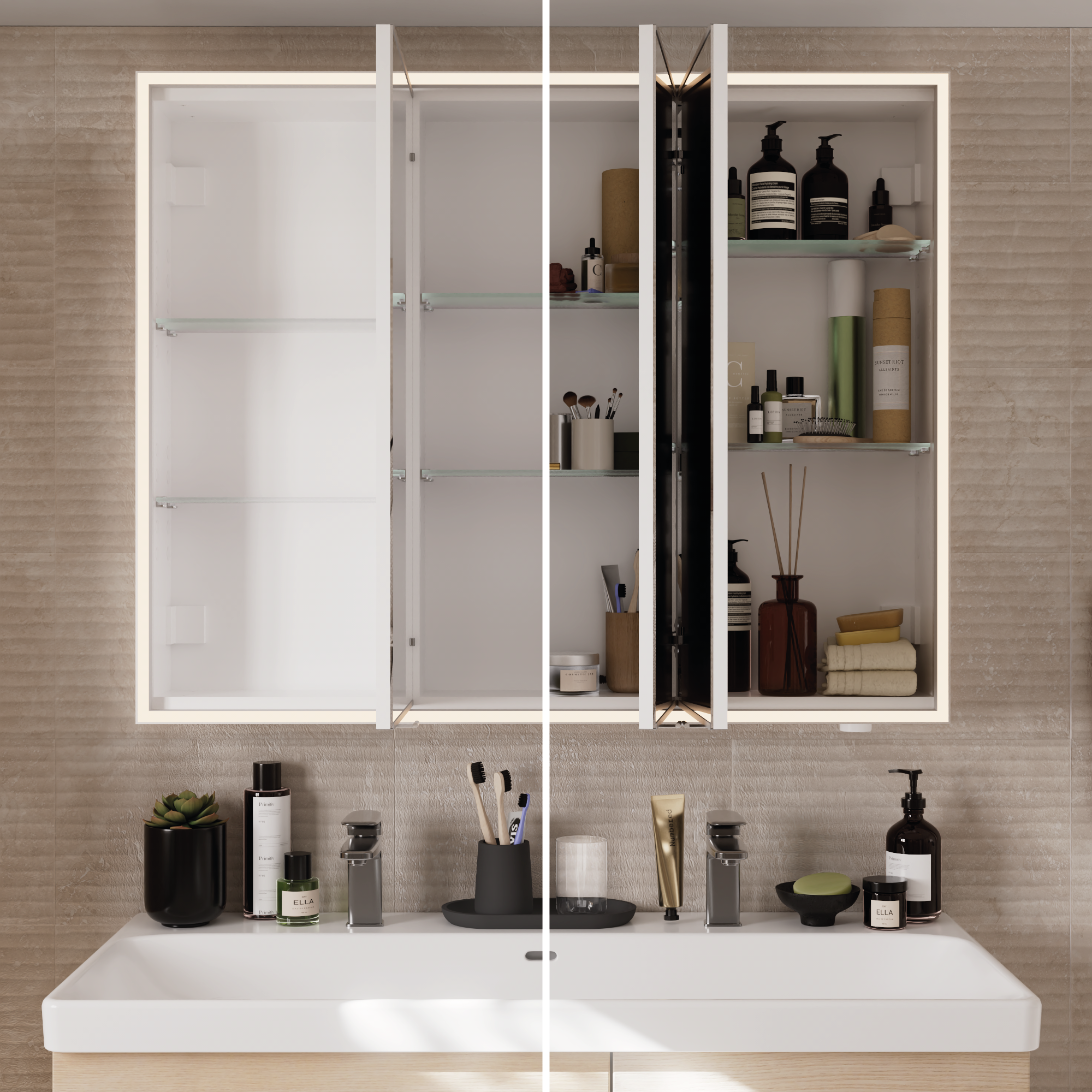 armoire de toilette et rangement 100 - 3