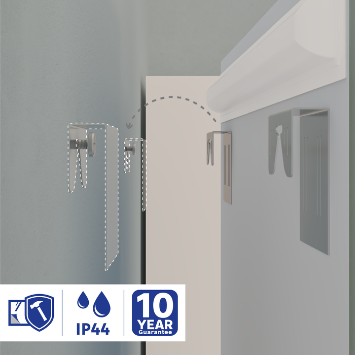 attaches faciles et garanties 10 ans
