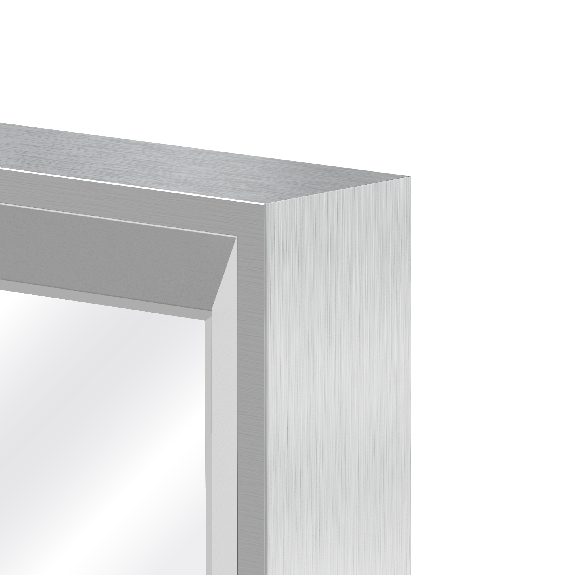 Espejo de baño con luz LED ambiente,  frontal, ,  New Frame gris/plata con antivaho, táctil 120x90cm - 7