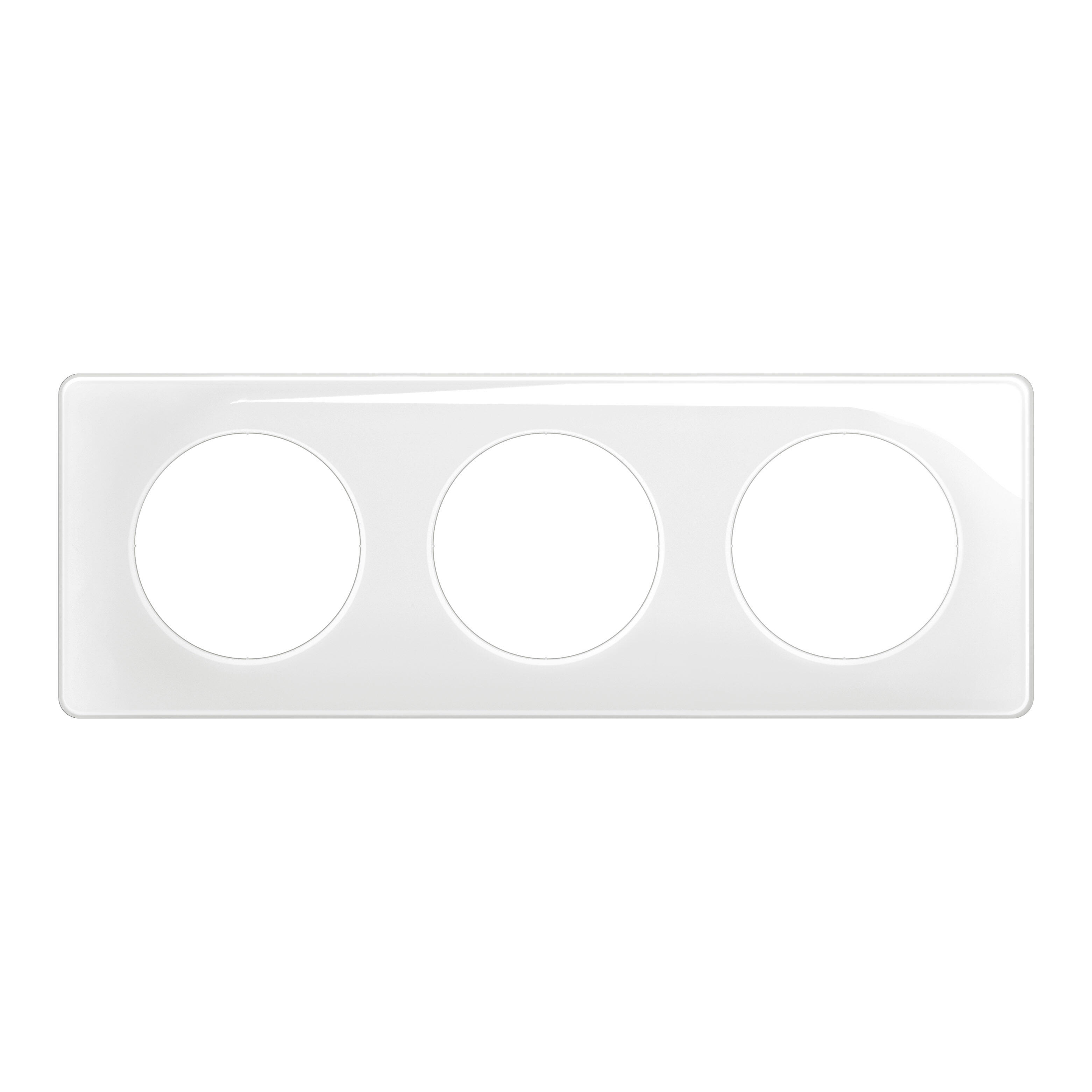 077853 Plaque 3 Postes Soliroc IK10 - Professionnel