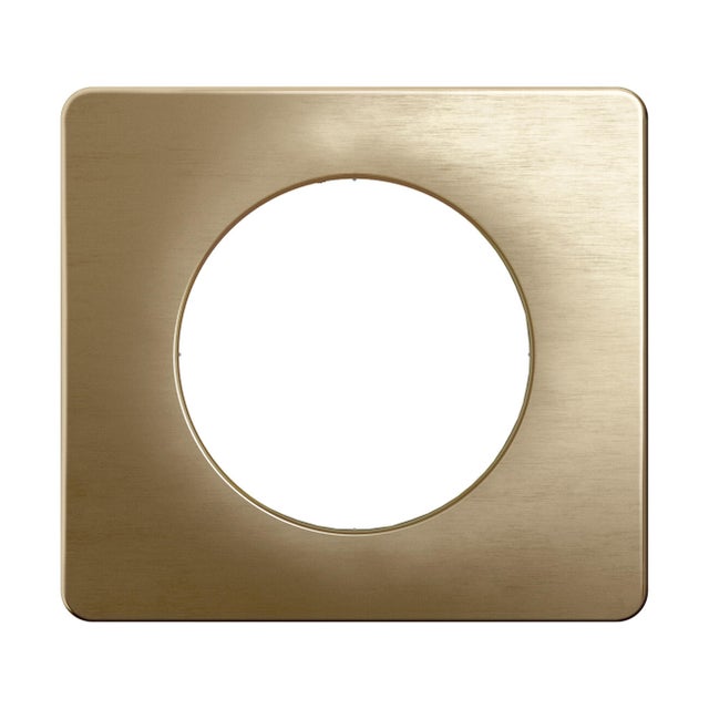 Plaque simple Céliane, LEGRAND, bronze