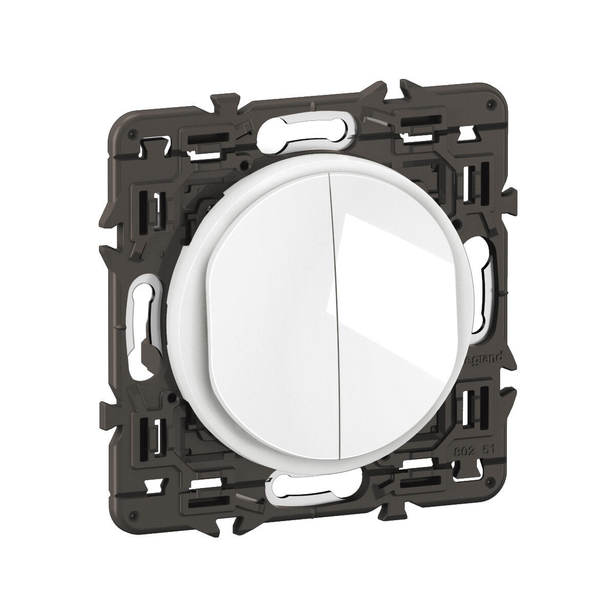 Double interrupteur, LEGRAND Céliane, blanc - 2