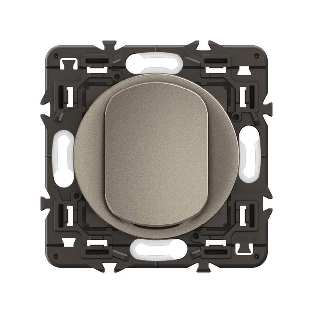 Poussoir à assembler Céliane, LEGRAND titane