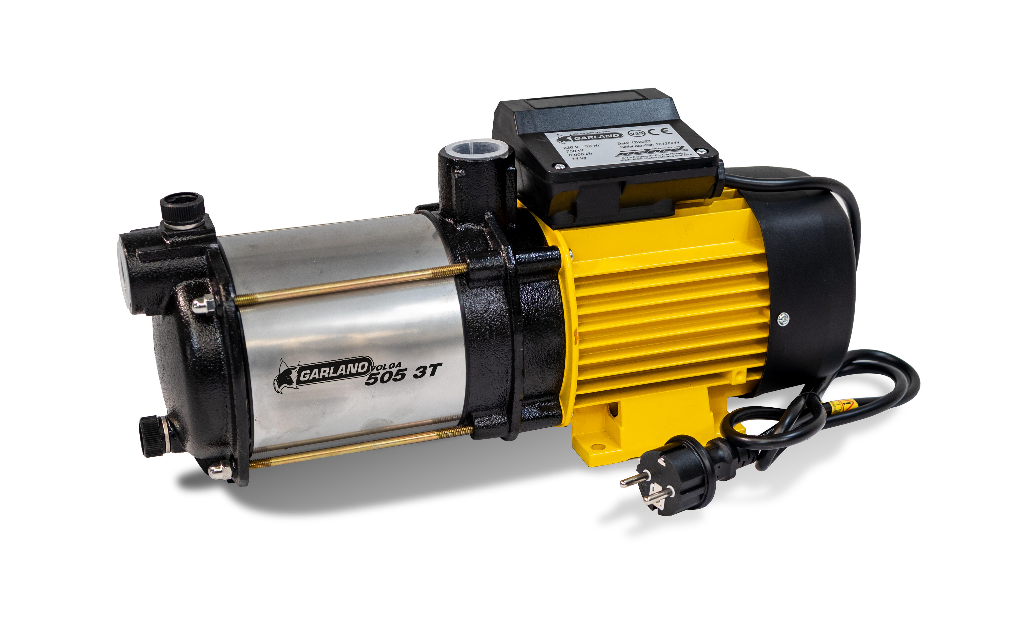 Bomba de superficie GARLAND Volga 505 3T-V23 de 750W - 6