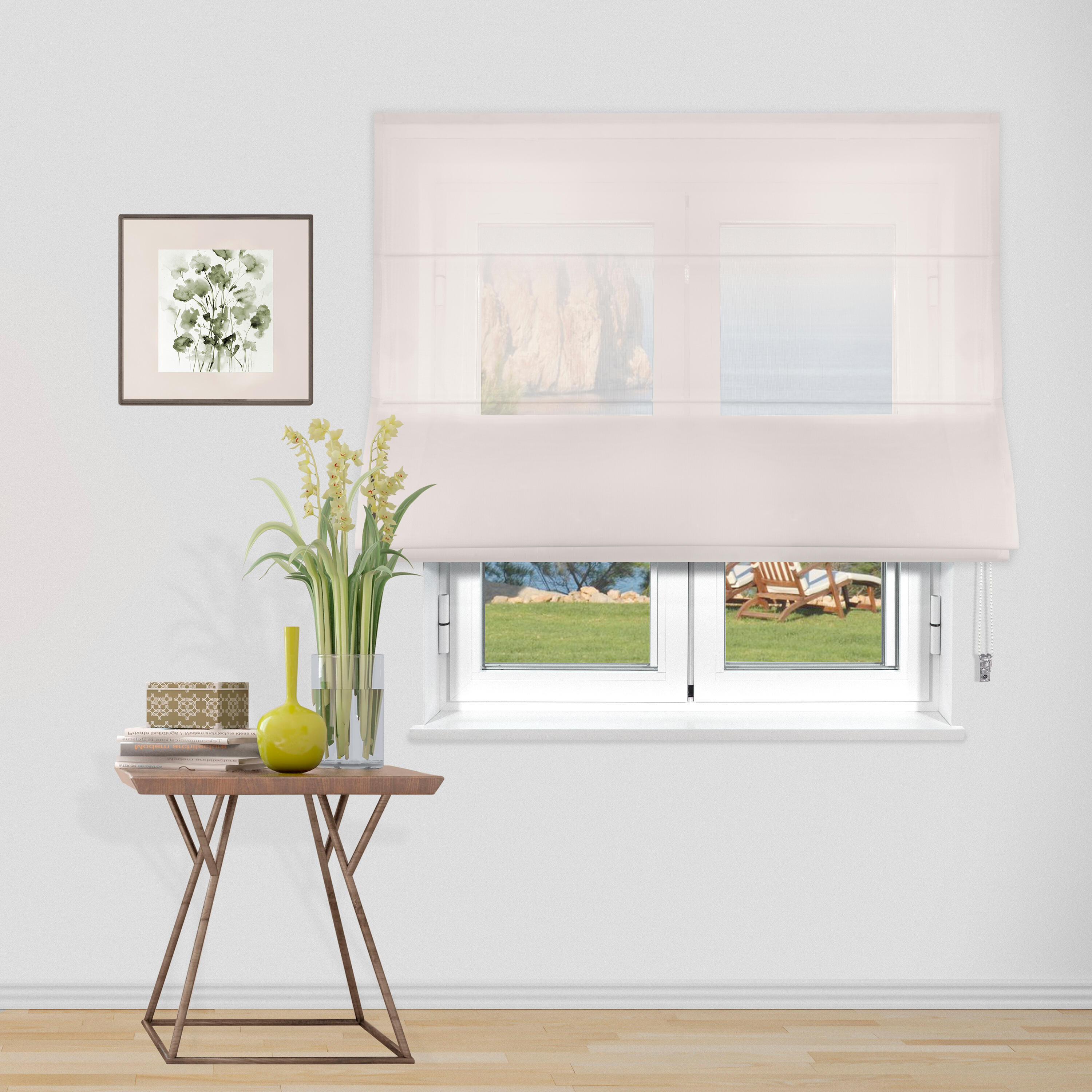 VIEWTEX Store Bateau Sans Baleine Artemia Rose 90X175cm - Maison