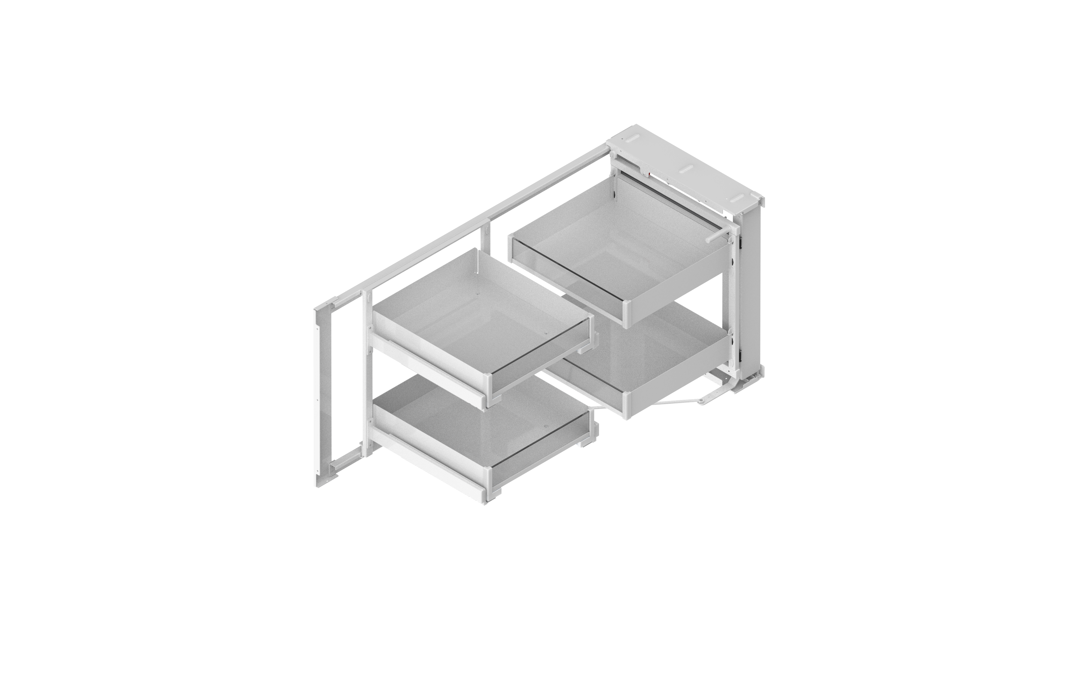 Kosz cargo WE35.0067 Puro Corner Space 1100-1200 uniwersalny biały Rejs