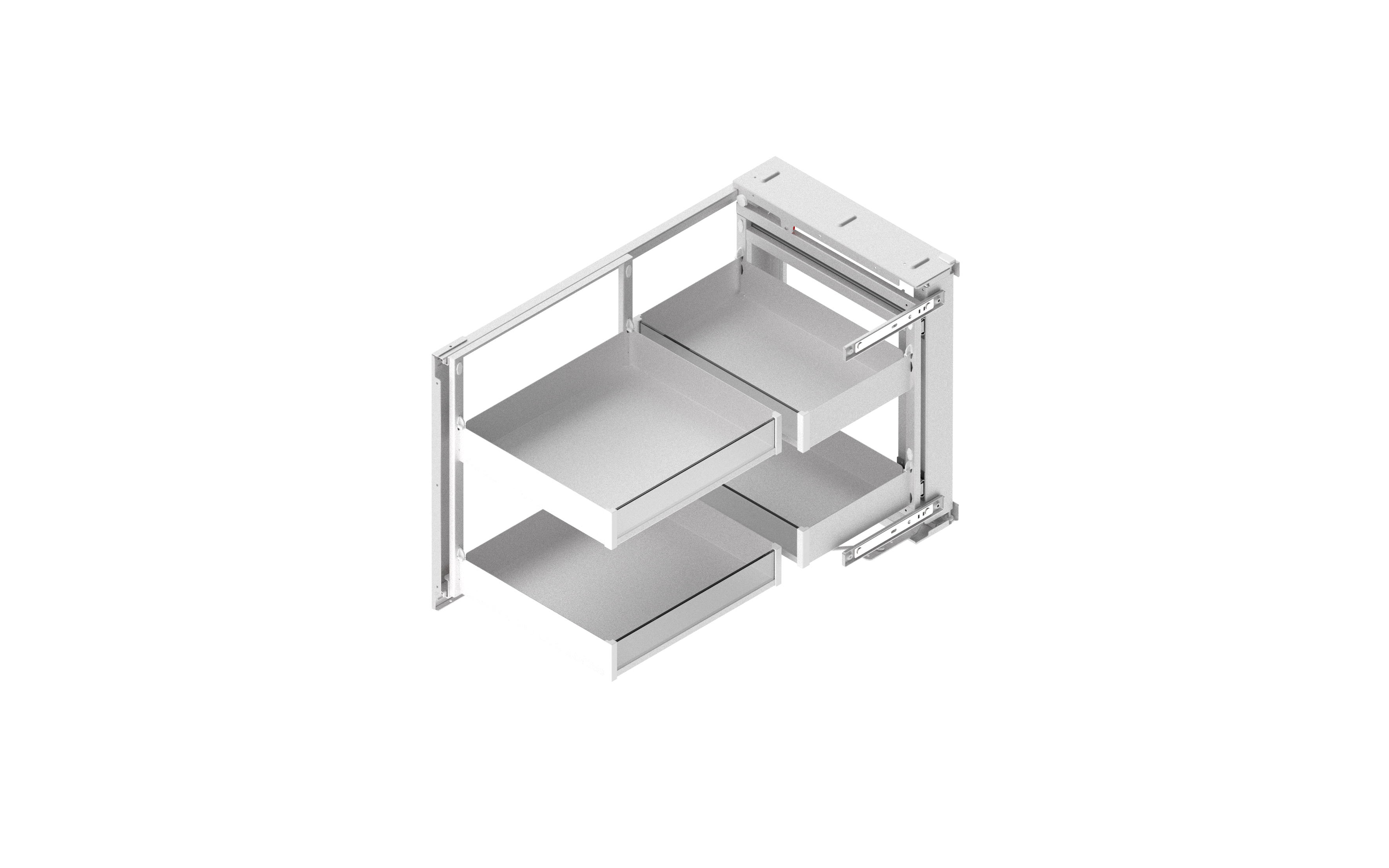 Kosz cargo WE35.0066 Puro Corner Space 1100-1200 uniwersalny biały Rejs