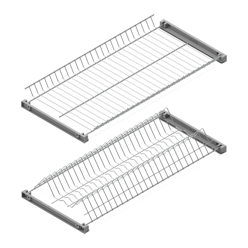 Suszarka do naczyń szafkowa Standard 3 90 cm chrom Rejs