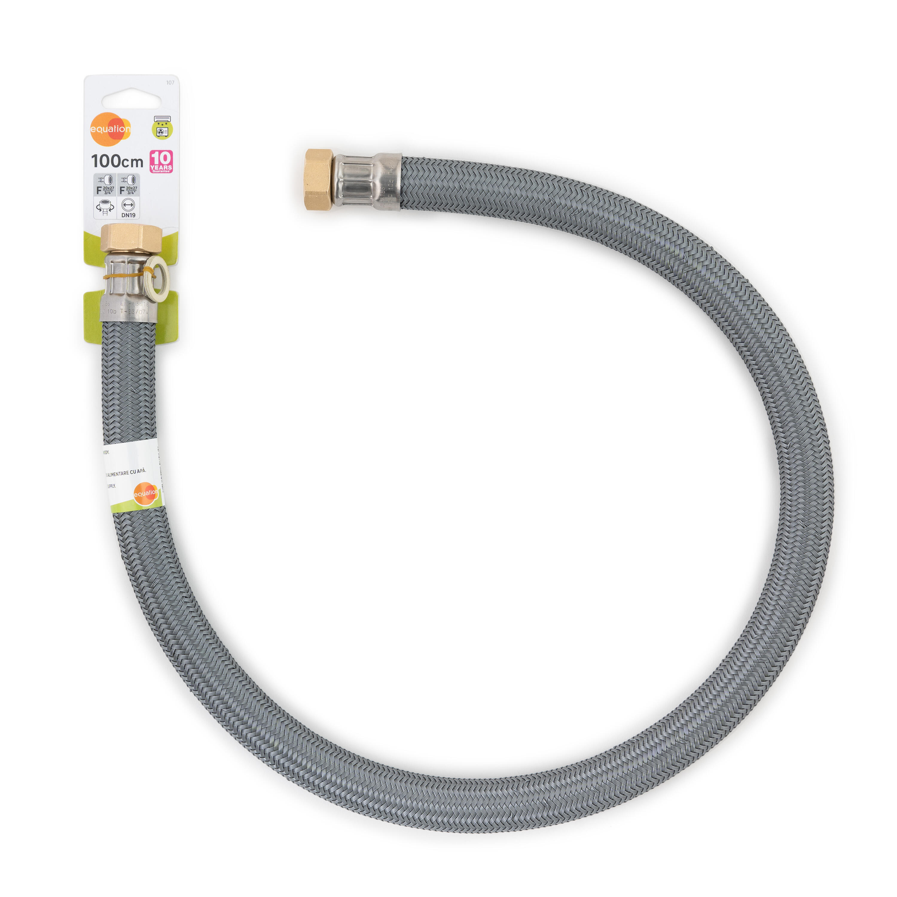 Ligação flexivel Equation2 PET 3/4x3/4 femeaxfemea DN19 100cm - 2